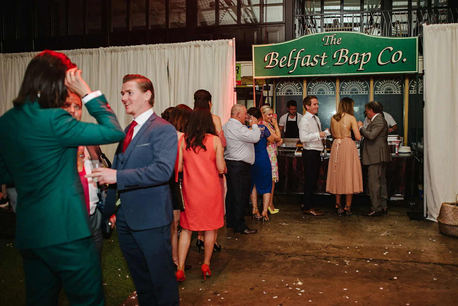  St. Malachy's Church George's Market Wedding Photos Belfast 