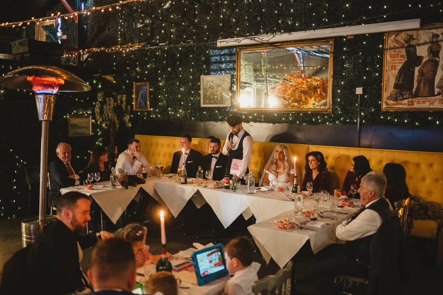  Louise and Peter’s gorgeous wedding photos in The Treehouse at AMPM. After morning prep in Omagh, we headed to Belfast for their humanist ceremony in AMPM, followed by photos around City Hall in Belfast.  