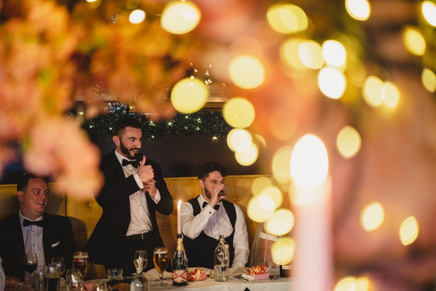  Louise and Peter’s gorgeous wedding photos in The Treehouse at AMPM. After morning prep in Omagh, we headed to Belfast for their humanist ceremony in AMPM, followed by photos around City Hall in Belfast.  