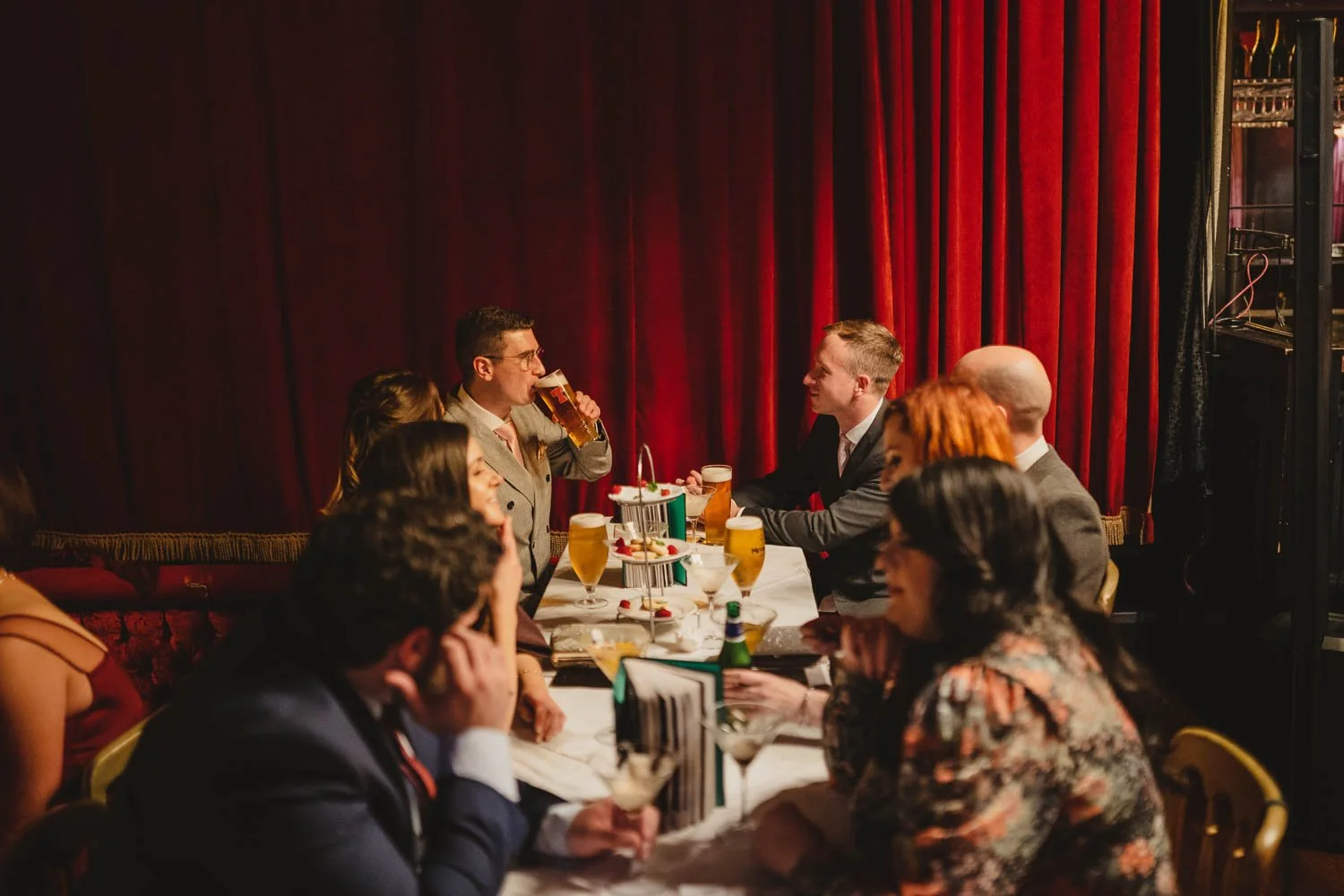  Louise and Peter’s gorgeous wedding photos in The Treehouse at AMPM. After morning prep in Omagh, we headed to Belfast for their humanist ceremony in AMPM, followed by photos around City Hall in Belfast.  