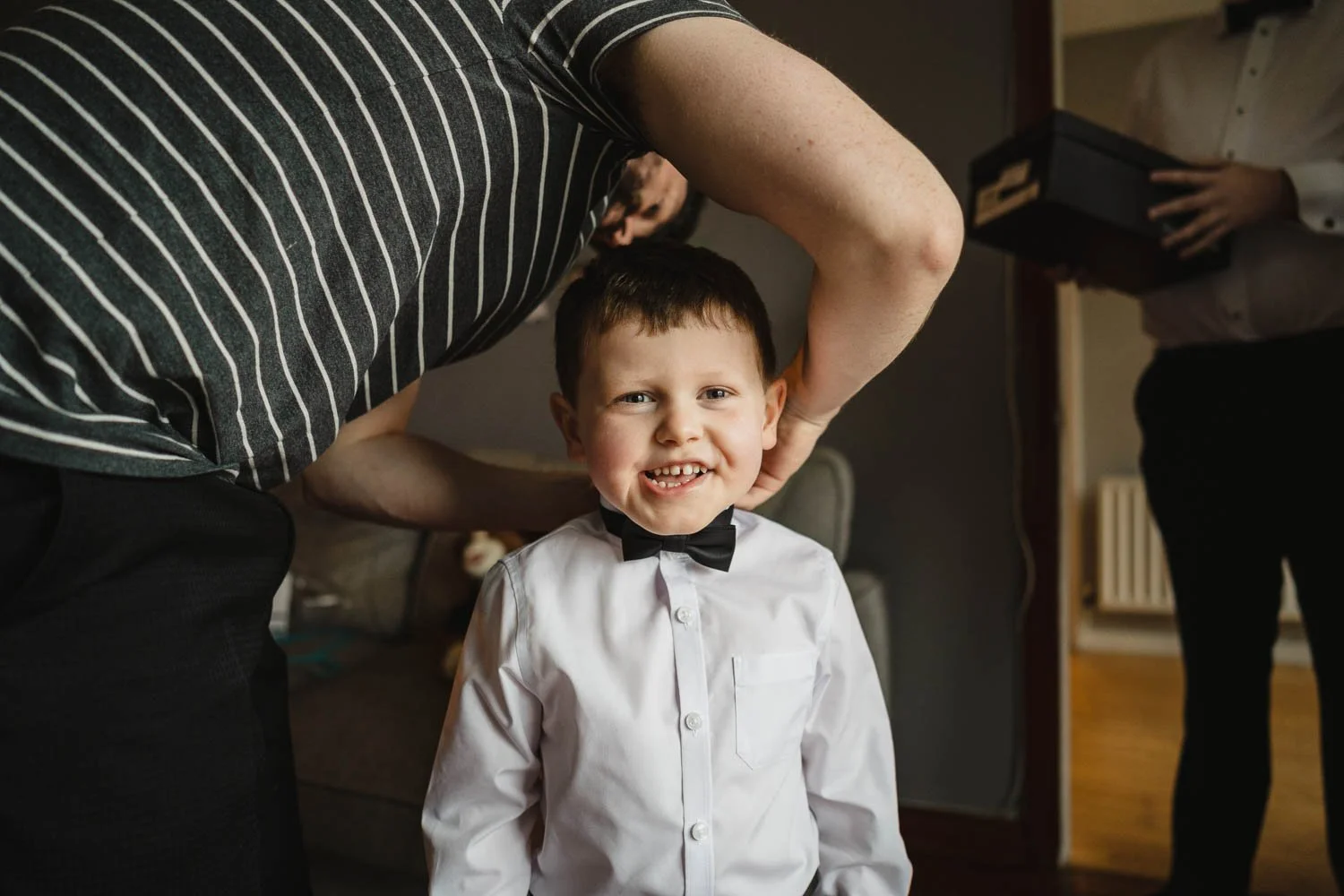  Louise and Peter’s gorgeous wedding photos in The Treehouse at AMPM. After morning prep in Omagh, we headed to Belfast for their humanist ceremony in AMPM, followed by photos around City Hall in Belfast.  