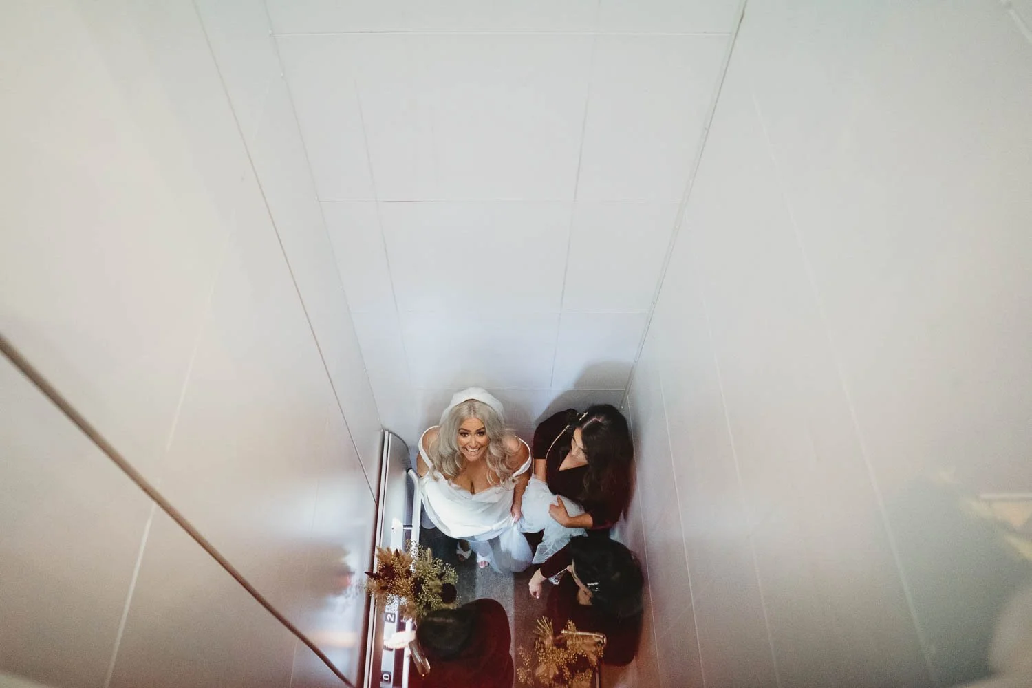  Louise and Peter’s gorgeous wedding photos in The Treehouse at AMPM. After morning prep in Omagh, we headed to Belfast for their humanist ceremony in AMPM, followed by photos around City Hall in Belfast.  