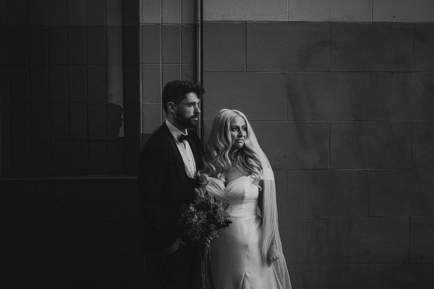  Louise and Peter’s gorgeous wedding photos in The Treehouse at AMPM. After morning prep in Omagh, we headed to Belfast for their humanist ceremony in AMPM, followed by photos around City Hall in Belfast.  