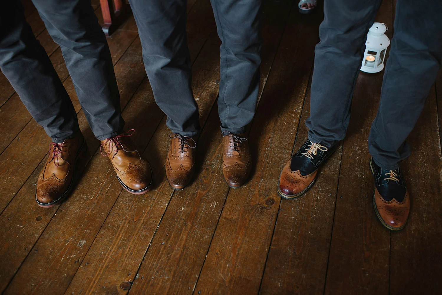 alternative wedding shoes groomsmen.JPG