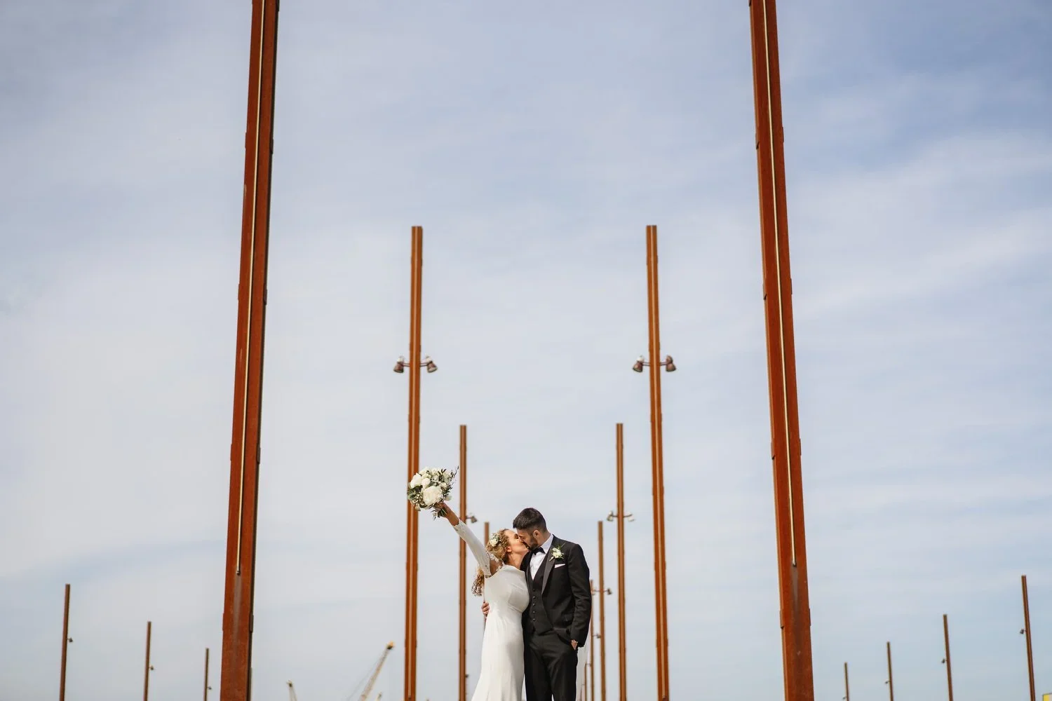 Titanic Slipway wedding photos