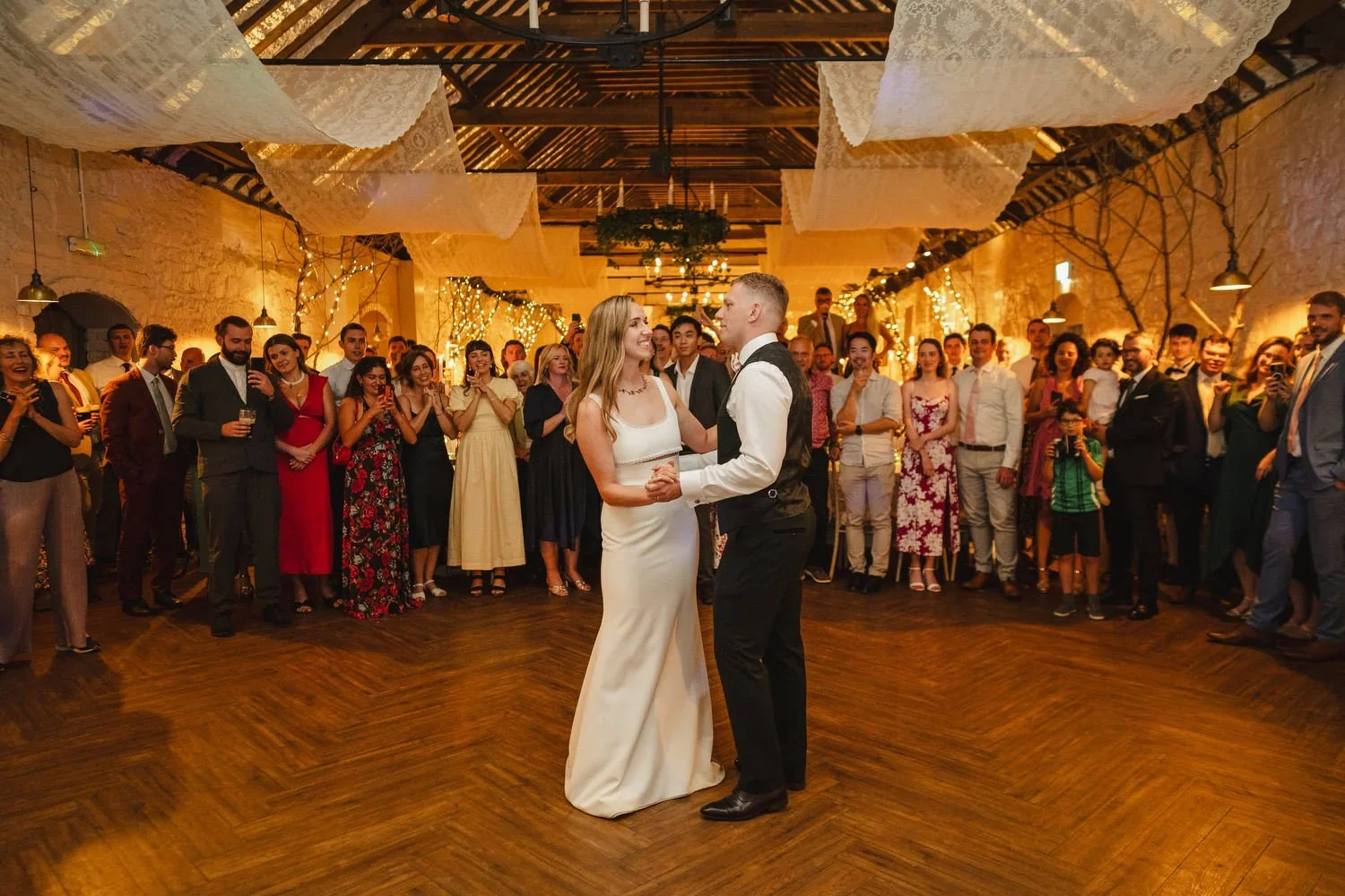 Larchfield First dance at a wedding
