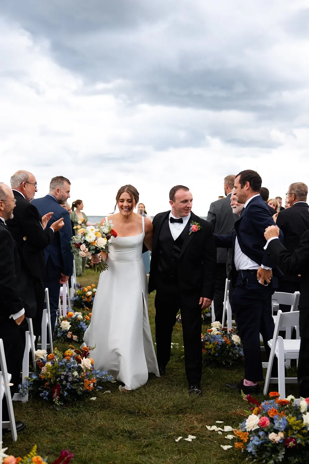Whimsical Elegance: A Vibrant Floral Wedding at Discovery World in Milwaukee