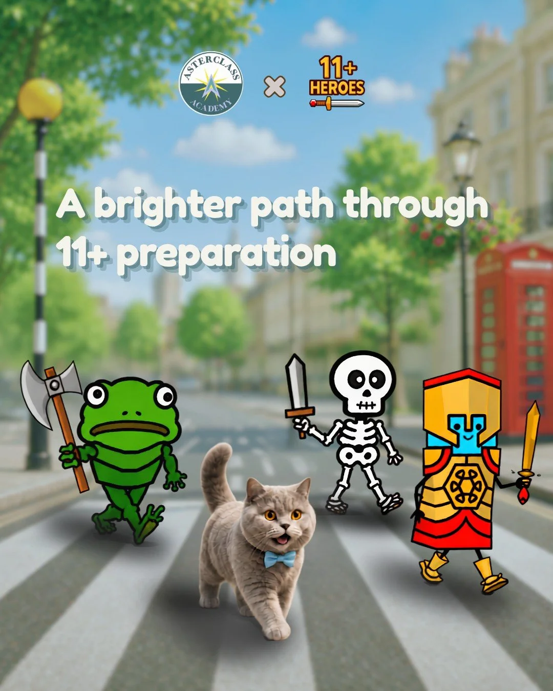 Structure meets play in our new partnership with 11+ Heroes 🎮🌟

We&rsquo;re delighted to be partnering with 11+ Heroes &mdash; a video-gamified platform that makes preparing for the 11+ fun and productive.

We share a simple belief: children should