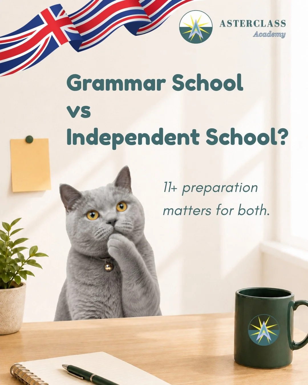 📚 Grammar School vs Independent School: does 11+ preparation matter for both?

If you&rsquo;re considering secondary school options for your child, you may have come across the 11+ &mdash; but the admissions process can look quite different dependin