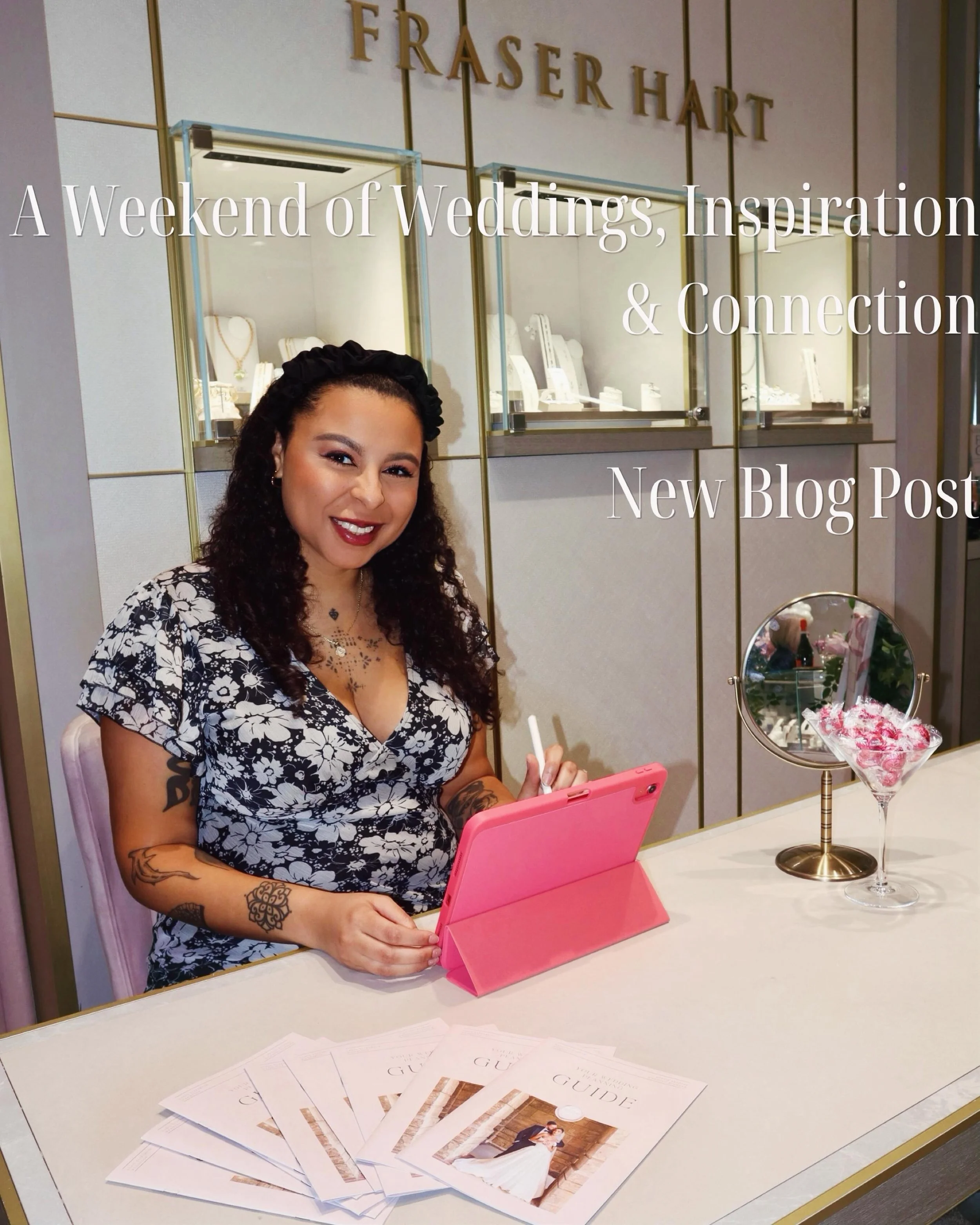 New blog post is live 🤍

https://www.sadieelizabethweddings.com/blog/blogposttwo

This weekend at the Fraser Hart Wedding Fair was such a lovely reminder of why I adore the wedding industry.

From meeting wonderful couples to connecting with incredi