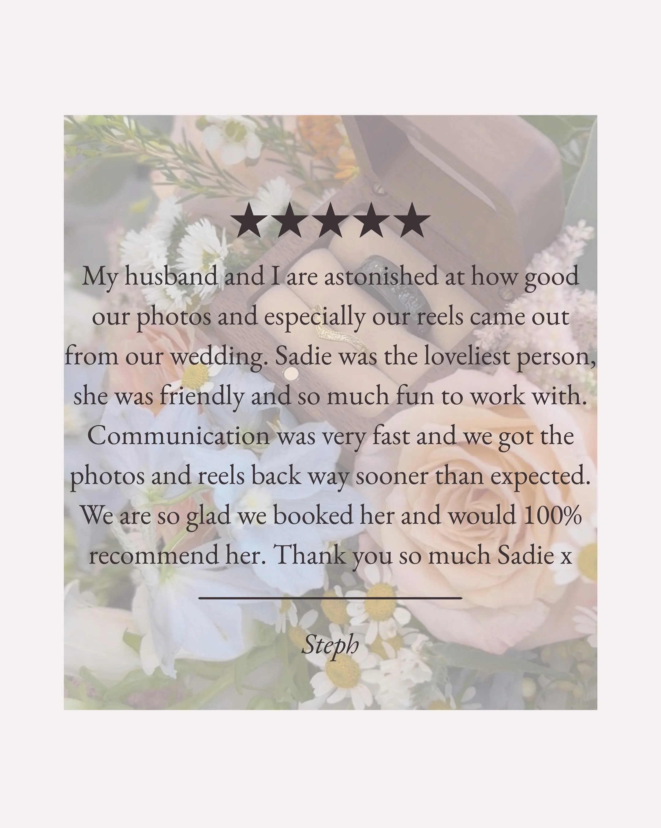 Knowing my work made someone feel this way is the  greatest reward. To be trusted with someone&rsquo;s most precious memories is something I&rsquo;ll never take for granted. Thank you for letting me tell your story. 🤍

#weddingcontentcreator #weddin