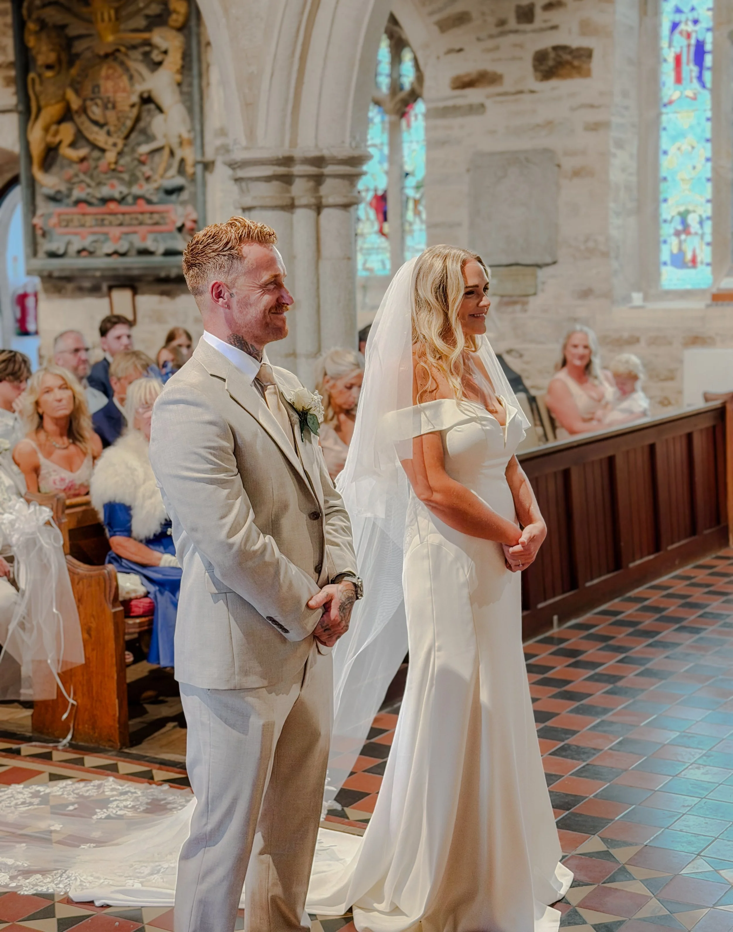 A little glimpse of G&amp;A&rsquo;s &ldquo;I do&rdquo; earlier this month 🤍

Precious moments, heartfelt vows and the sweetest beginning to their forever.

Thank you to this lovely couple for asking me to capture their beautiful church ceremony.

#w