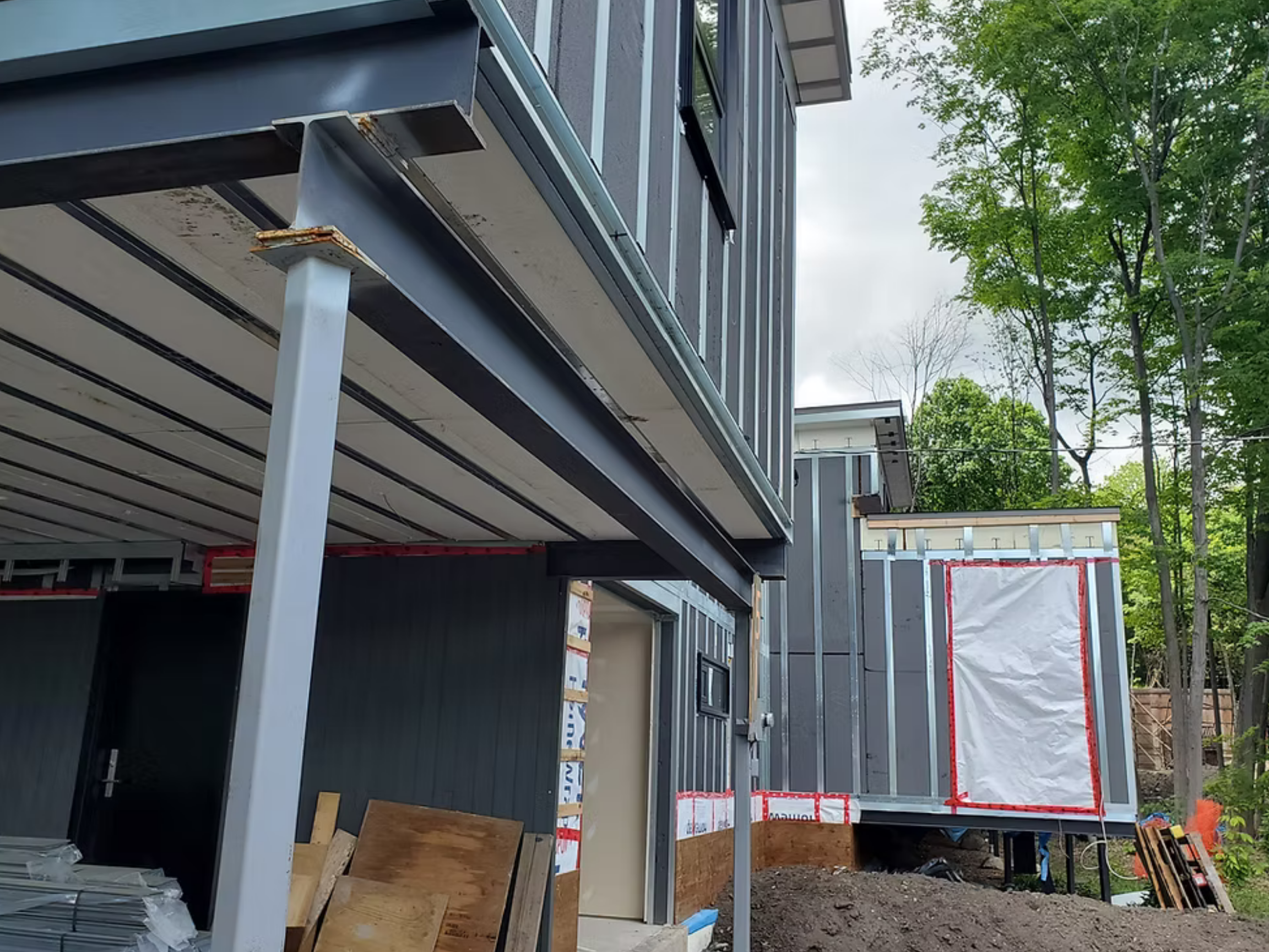"Rothwell" HARMONIC building envelope exterior image in-progress.