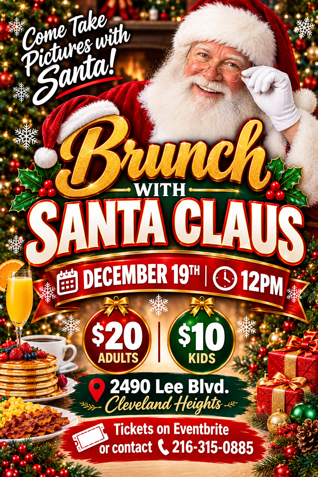 Brunch with Santa Claus