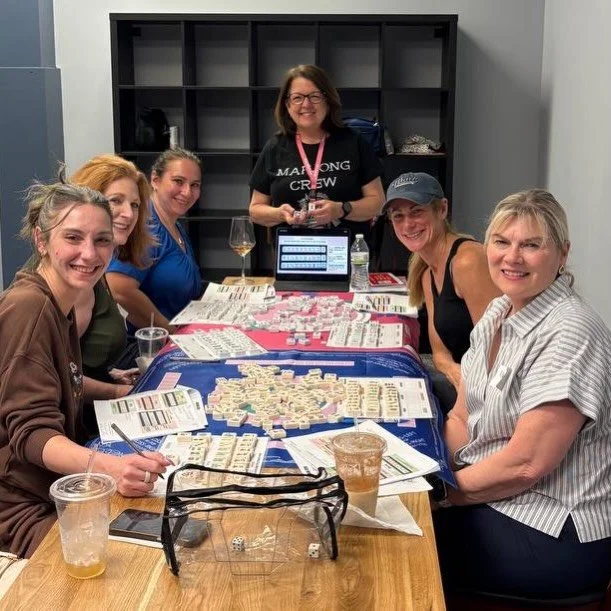 Our historic first Mahjong at the Mall lessons program. Thanks to everyone who came and enjoy the rest of the semester with Dina! New sessions start next month!