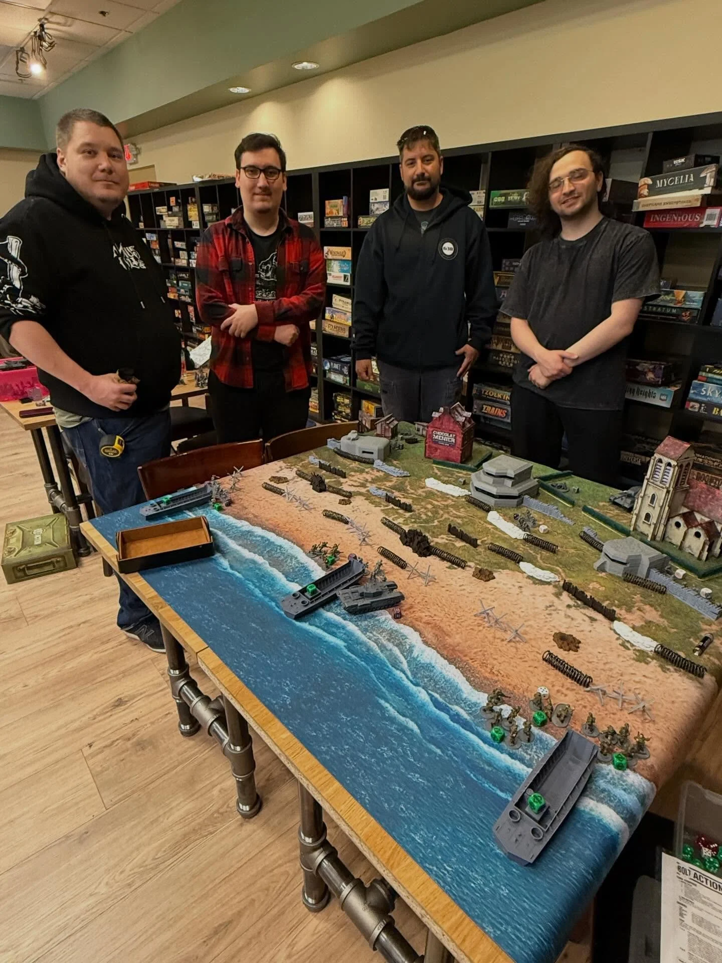 D-Day Westbury! What amazing and historic terrain!

#wargames #wargamesminiatures #flgs #longisland #boardgames