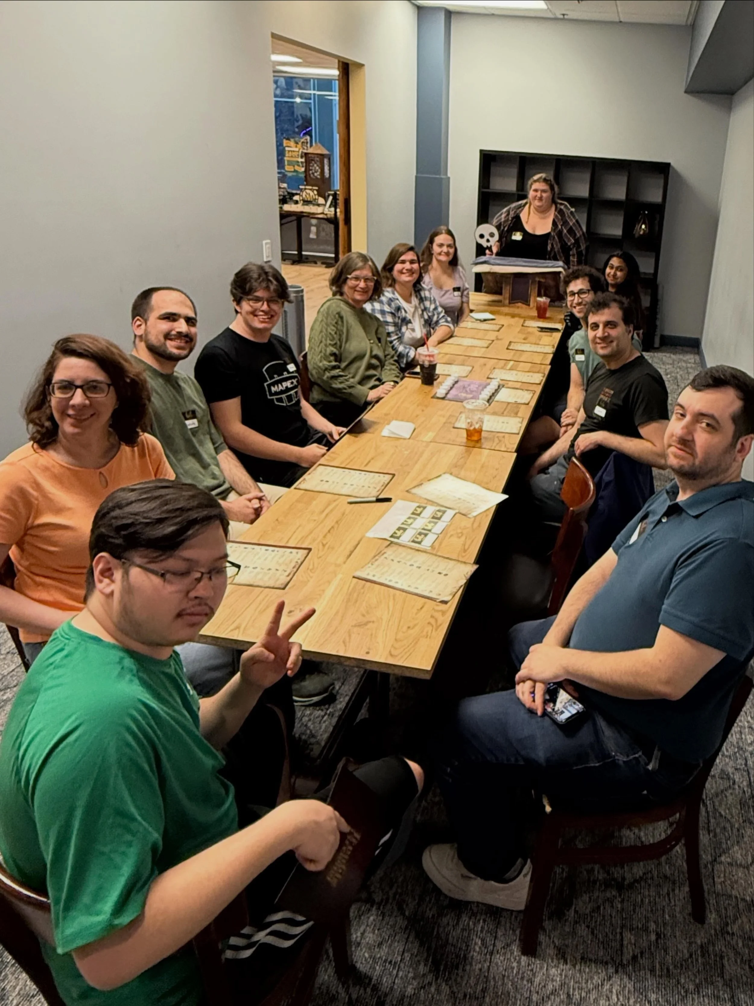 A huge turnout for Blood on the Clocktower last night! Next session is June 25th at 7 pm!

#flgs #longisland #bloodontheclocktower #boardgames #rpg