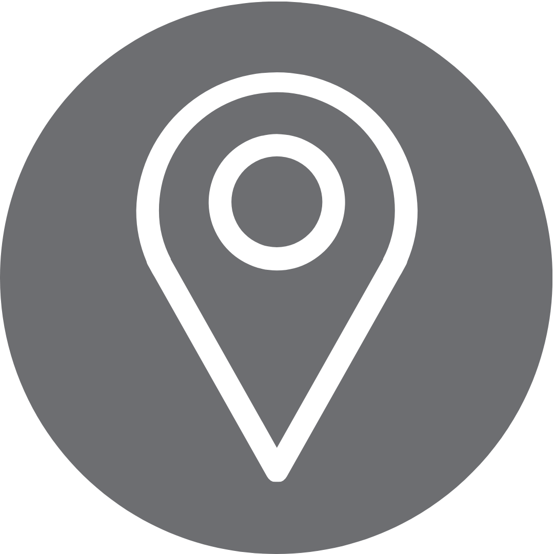 Map pin icon showing trusted local resources & support