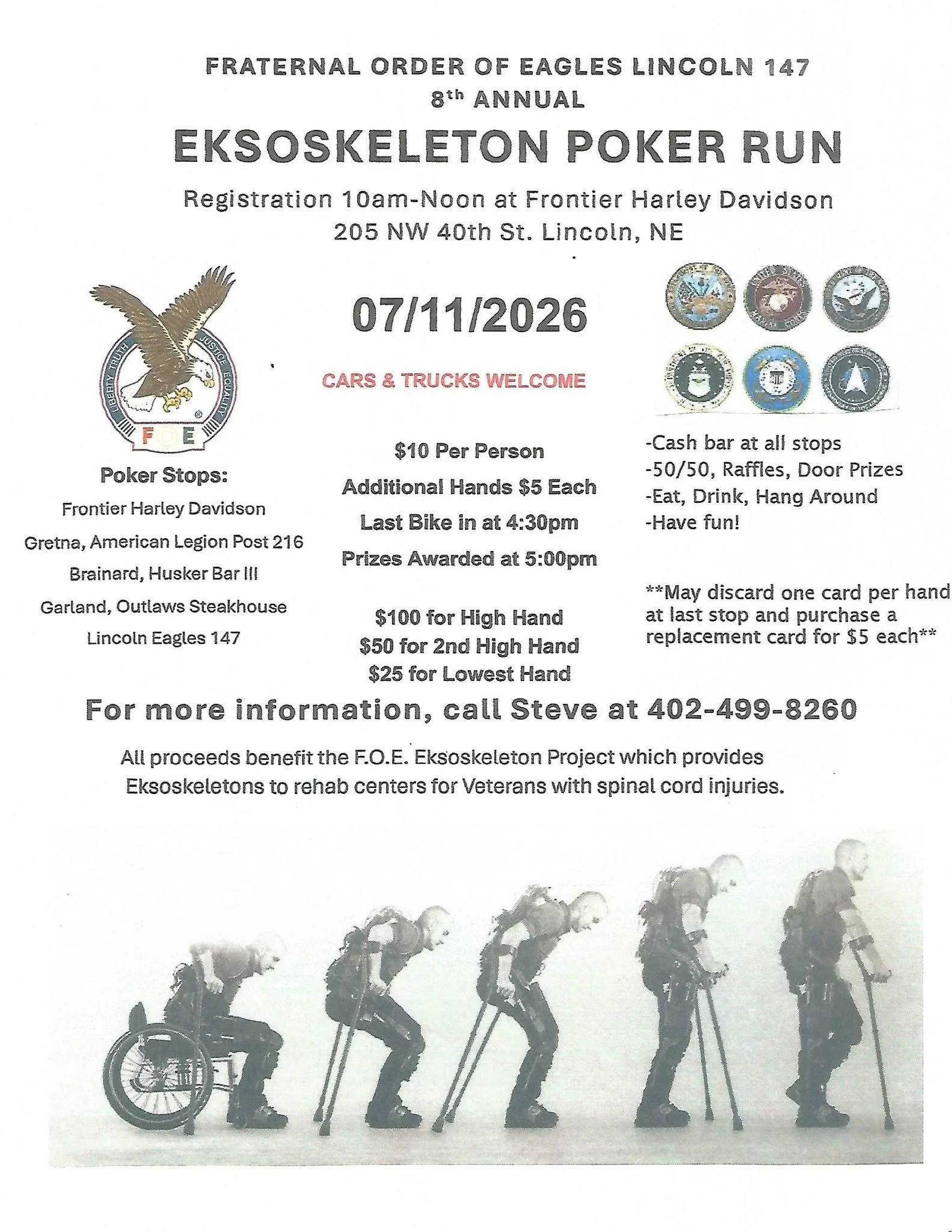 8th Annual Eksoskeleton Poker Run