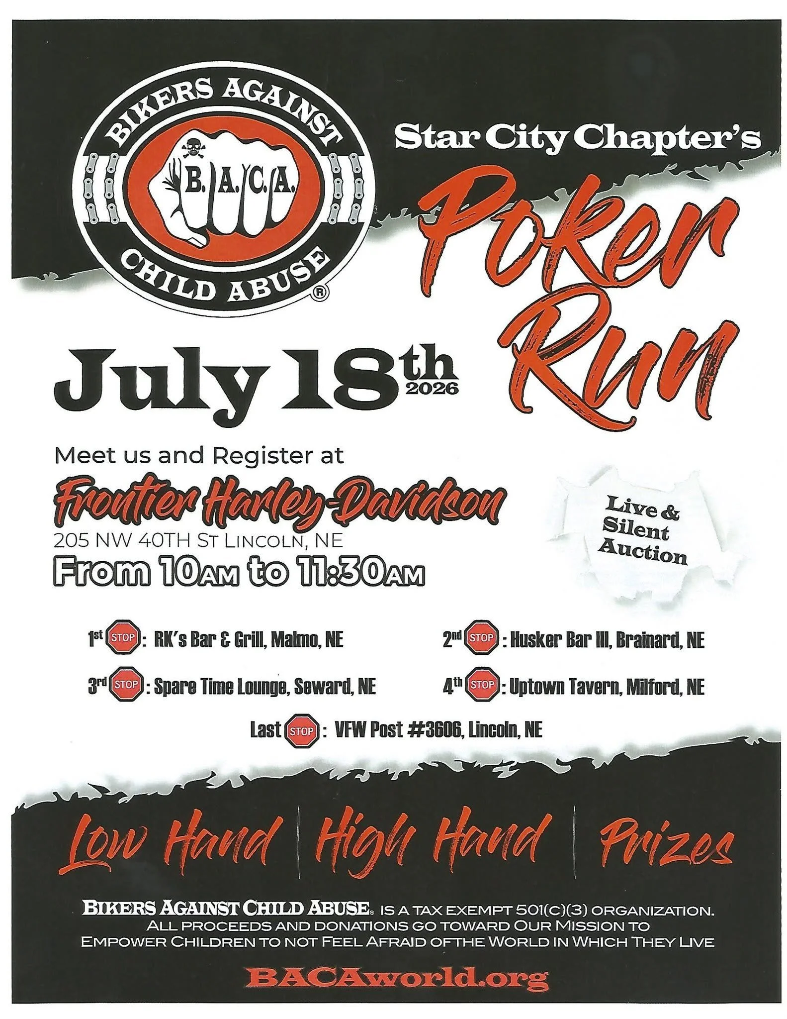 BACA Poker Run