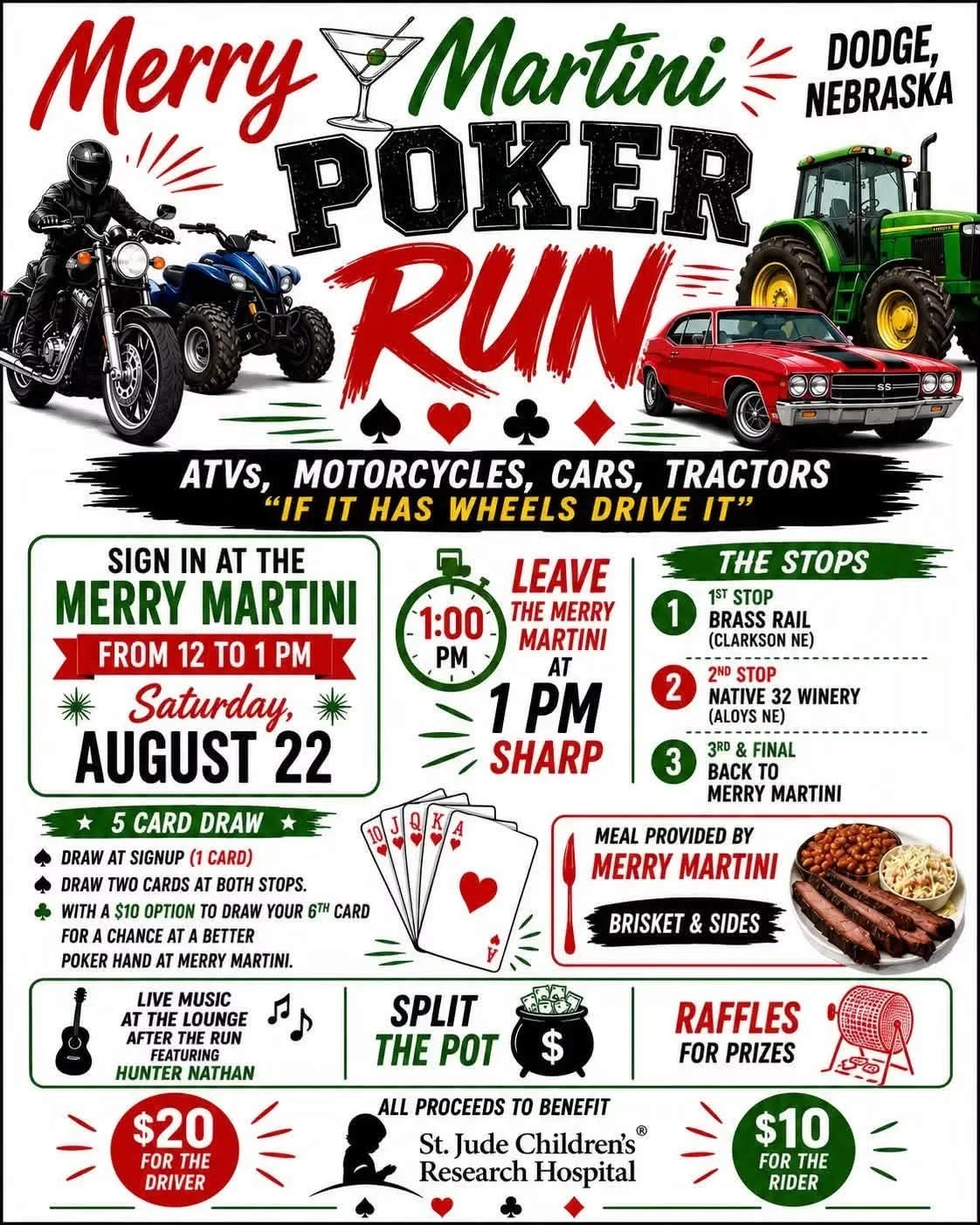 Merry Martini Poker Run