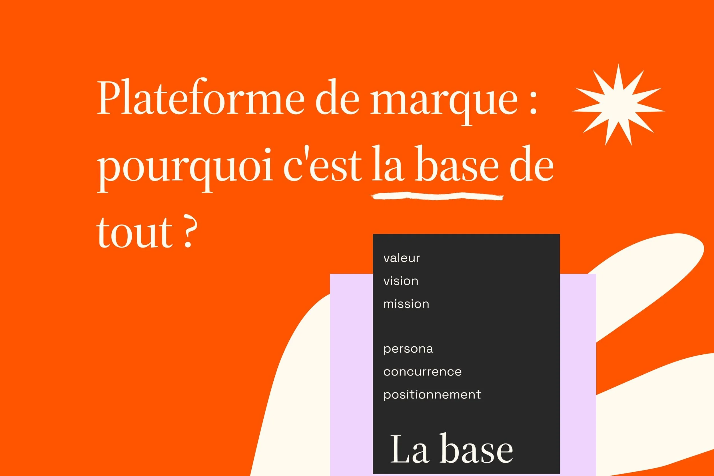 Plateforme de marque : pourquoi c'est la base de tout (et comment la faire vivre)
