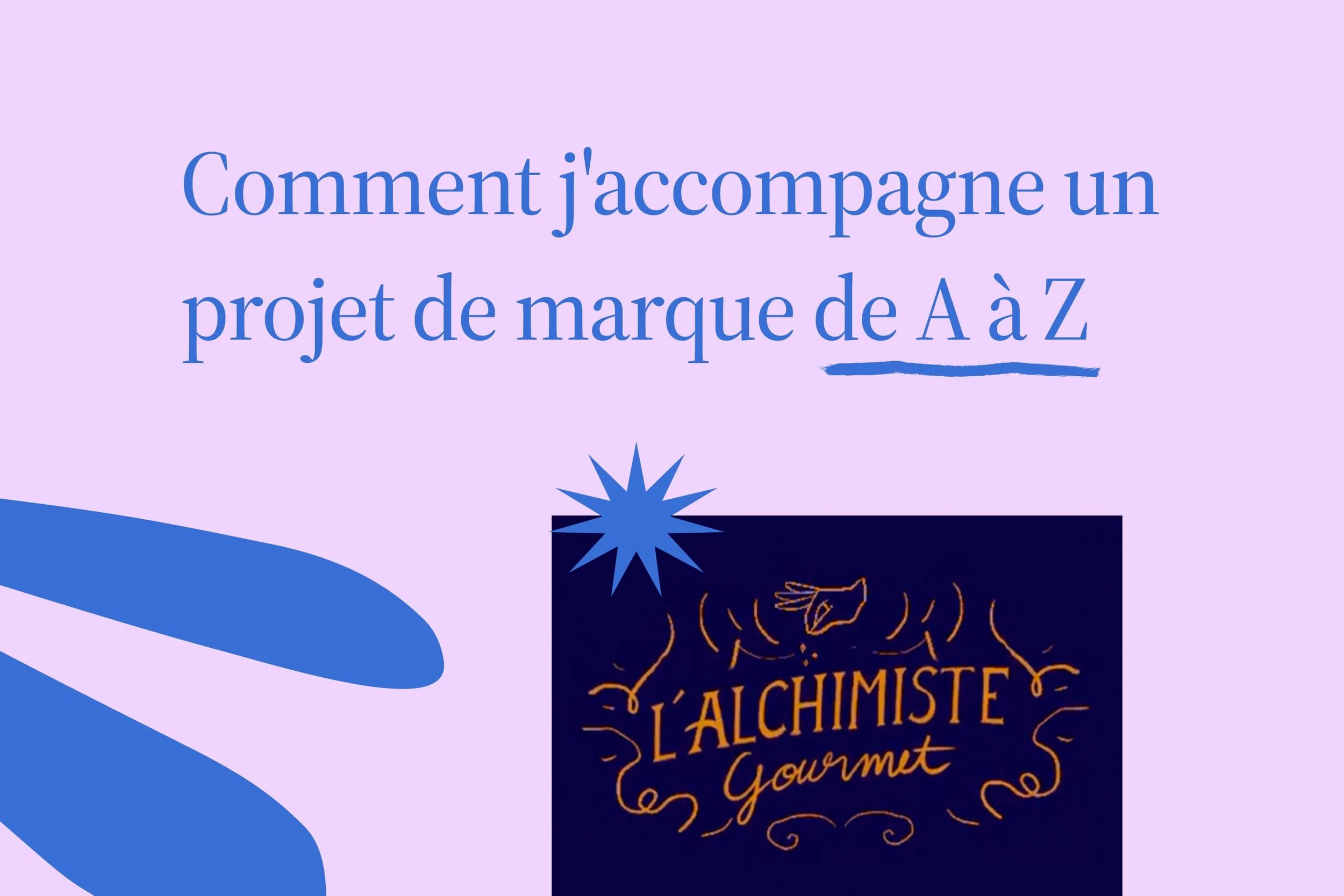 Du naming à l'identité visuelle : comment j'accompagne un projet de marque de A à Z