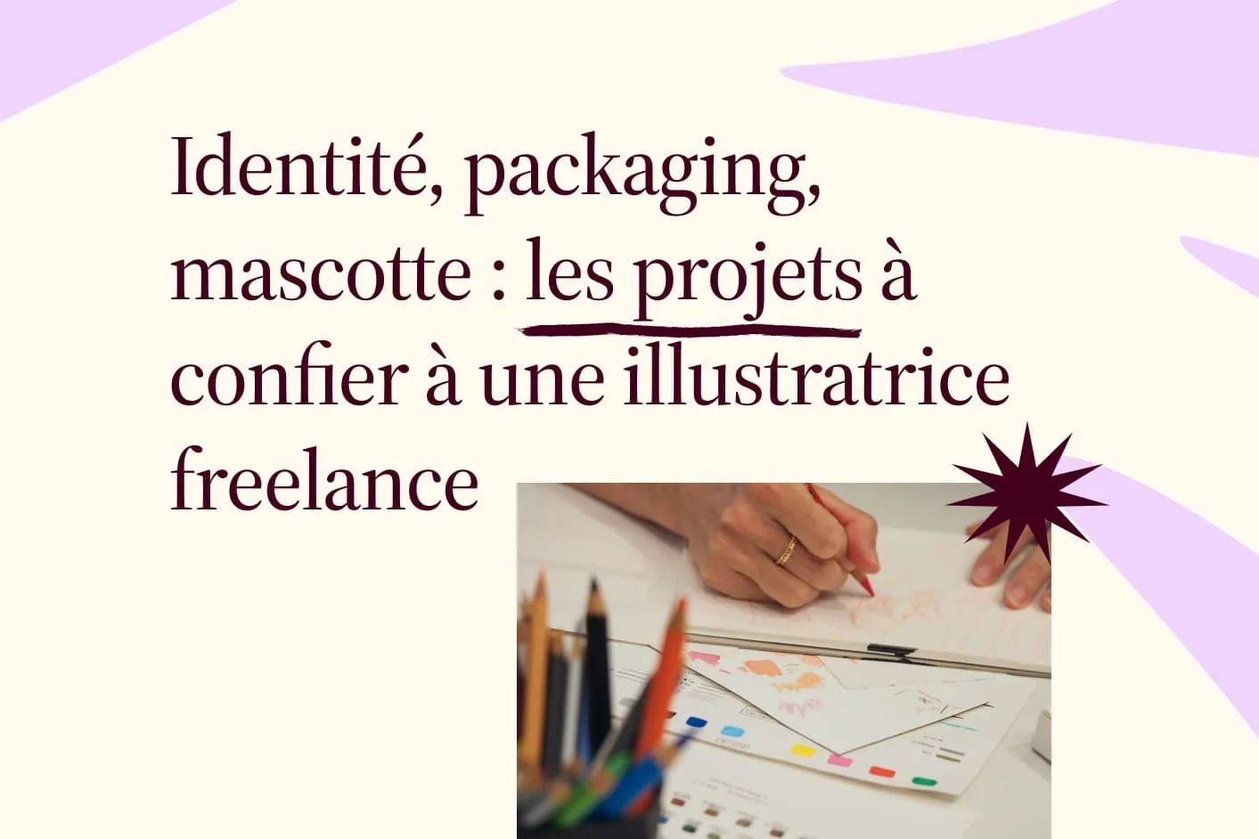 Identité, packaging, mascotte : les projets à confier à une illustratrice freelance