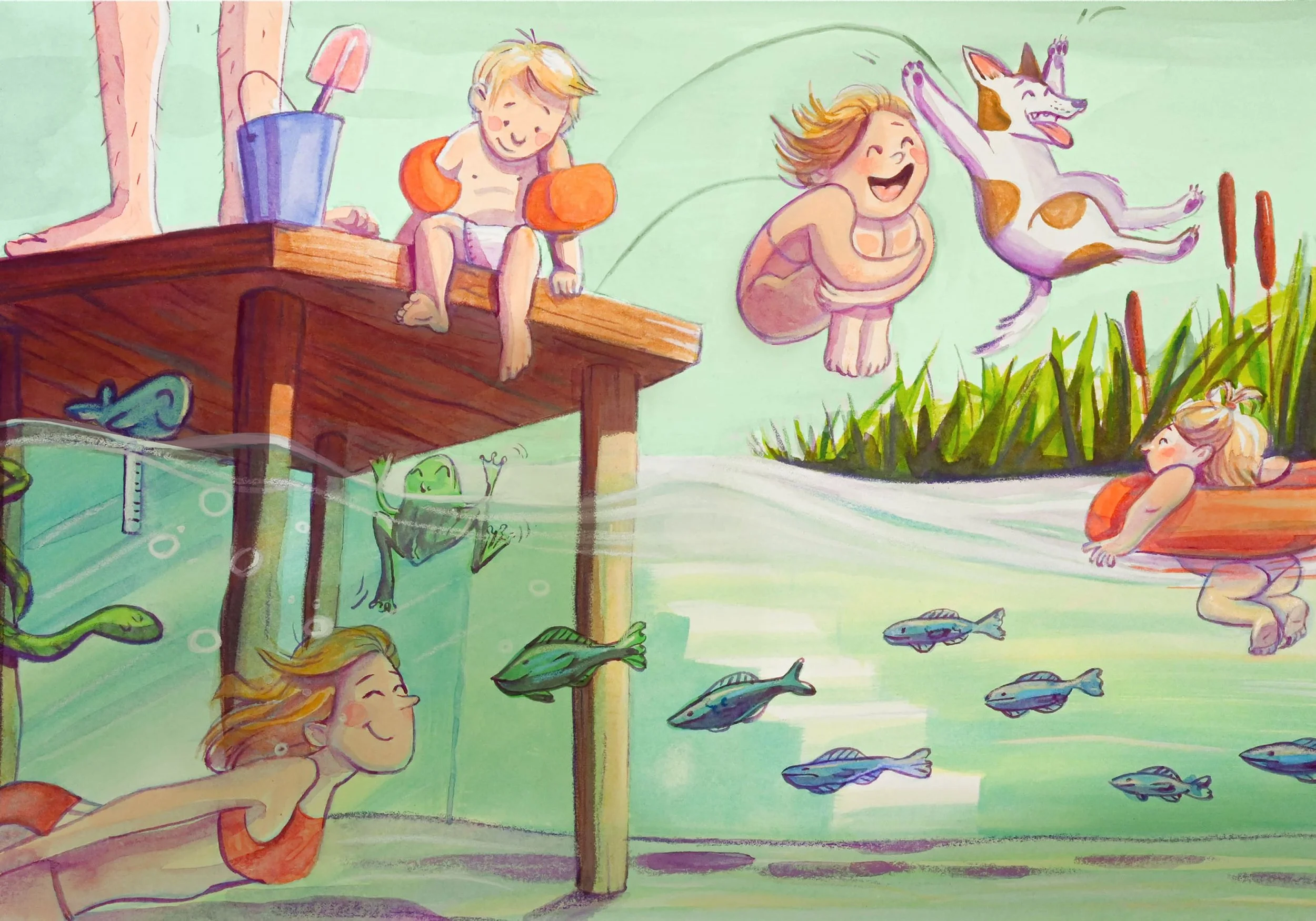 La découverte de l’eau