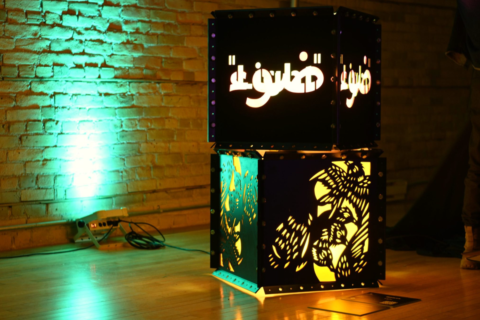 Projection art lights up Exchange District