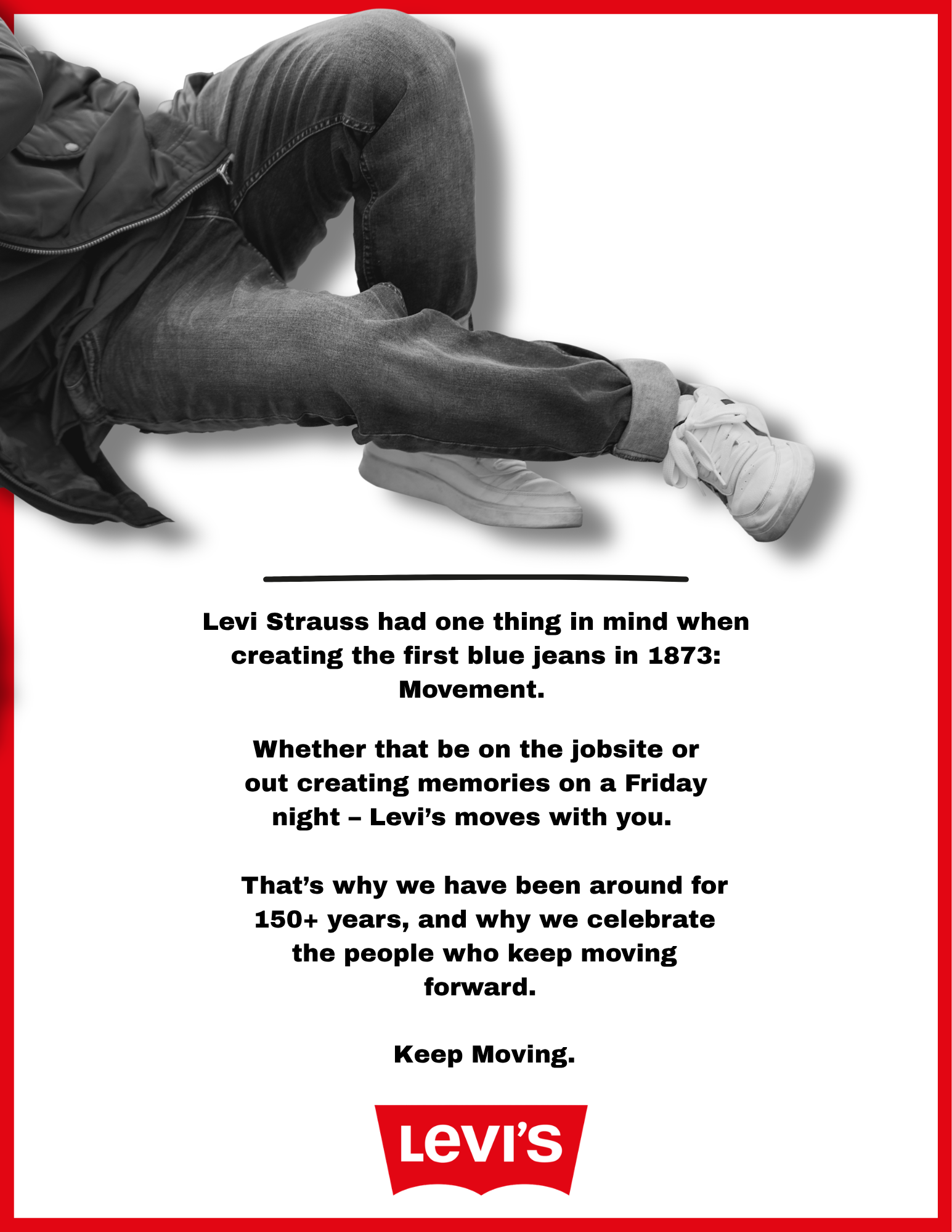 Levi's Copy-led Ad