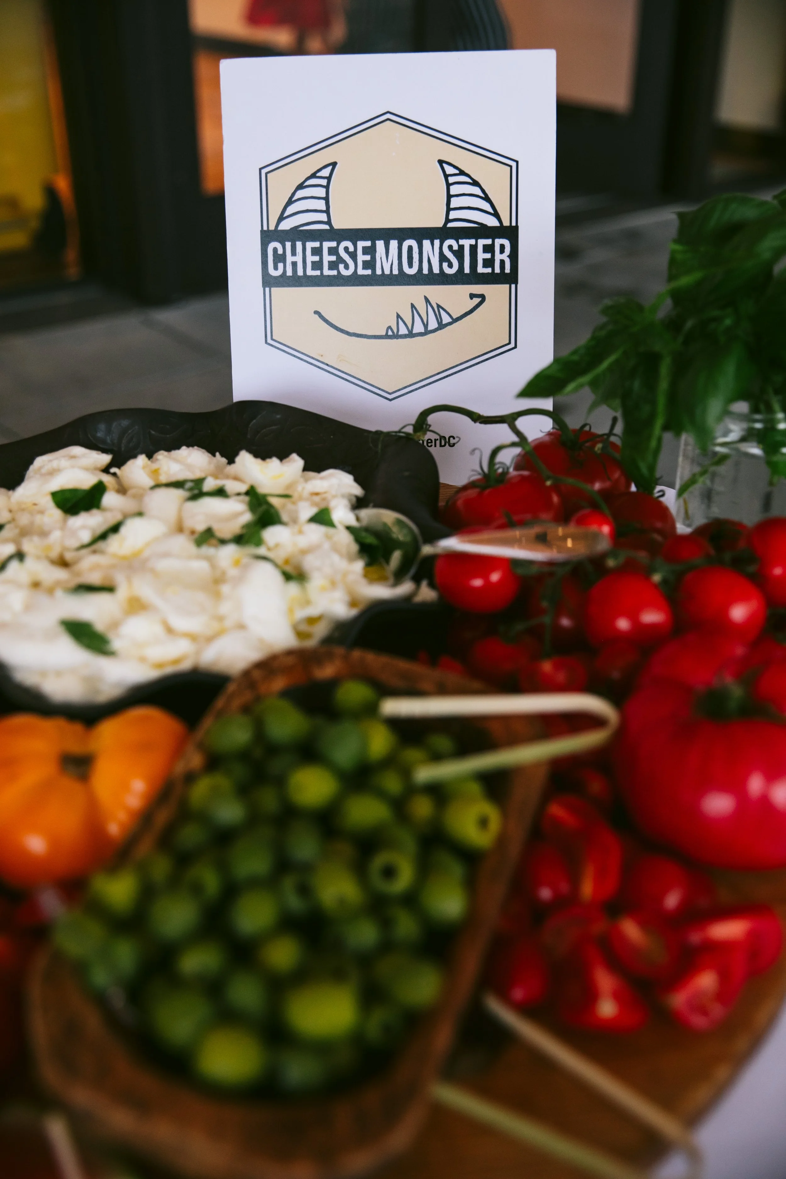 Cheese display by Cheesemonster at WE RESCUE 26!