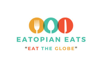 Logo for Eatopian Eats, a WE RESCUE 26! restaurant station