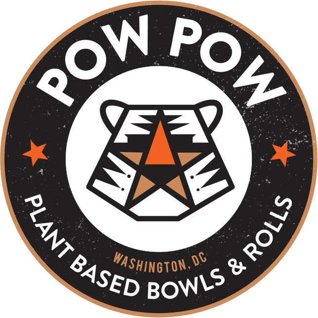 Pow Pow logo, featured for being a restaurant station at WE RESCUE 26!