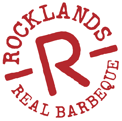 Rocklands BBQ logo, featured for being a restaurant station at WE RESCUE 26!