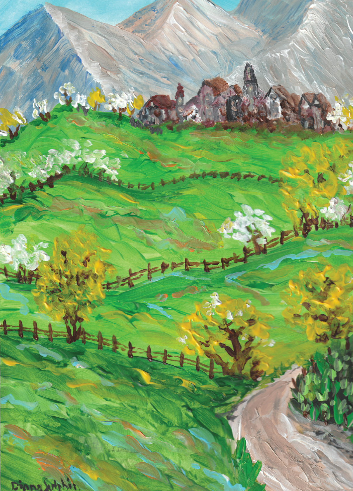 Hills In Italy