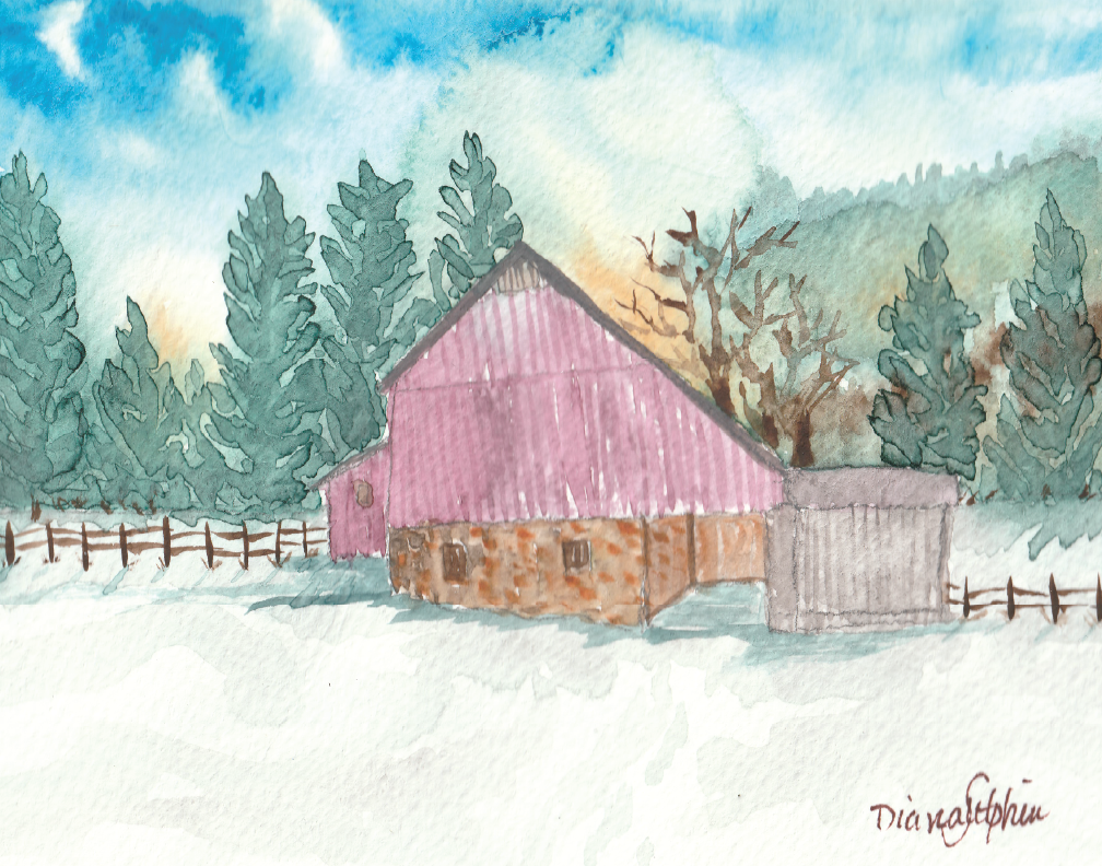 Stone Foundation Barn