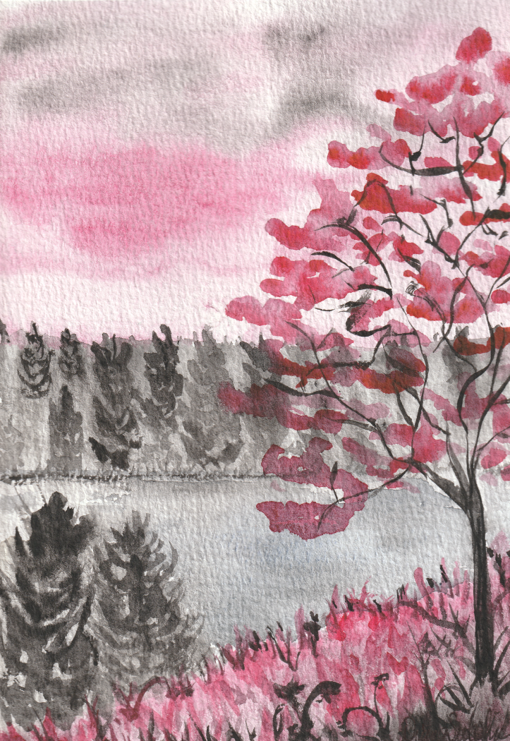 Pink Hazy Day