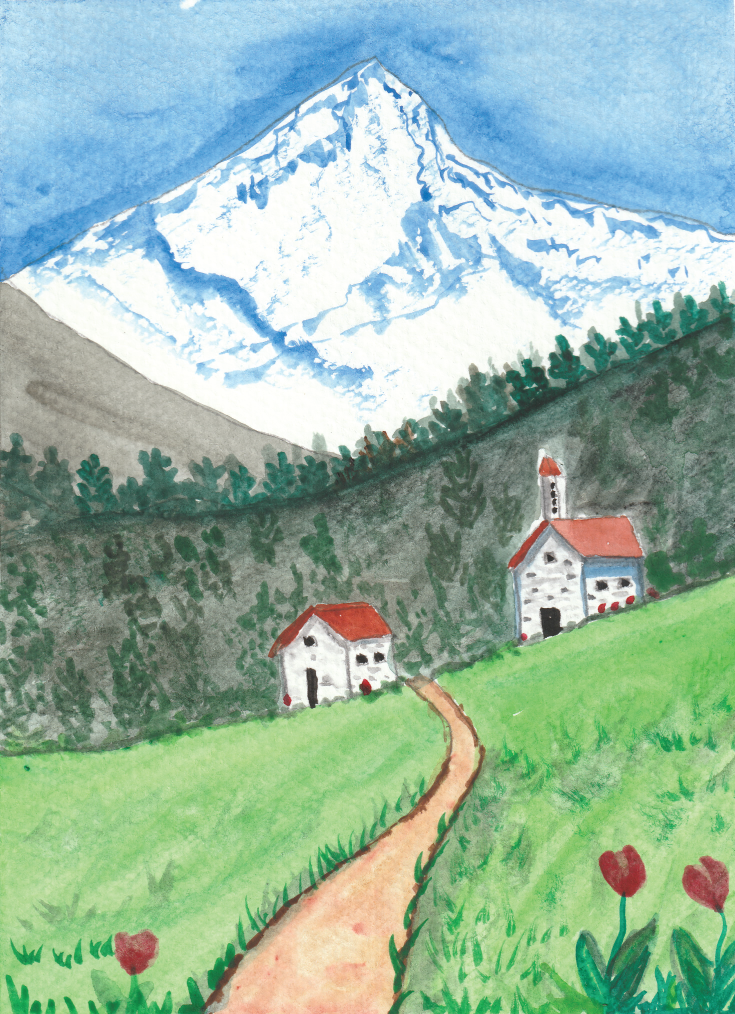 Church in the Alps