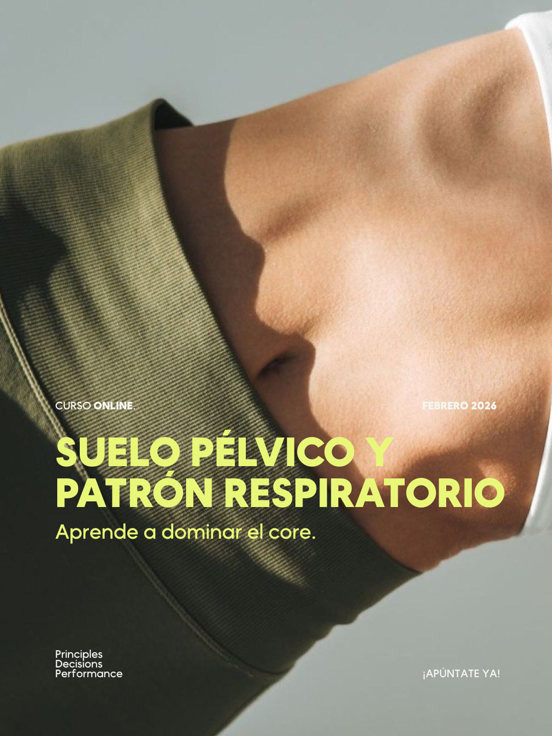 CURSO ONLINE · SUELO PÉLVICO Y PATRÓN RESPIRATORIO