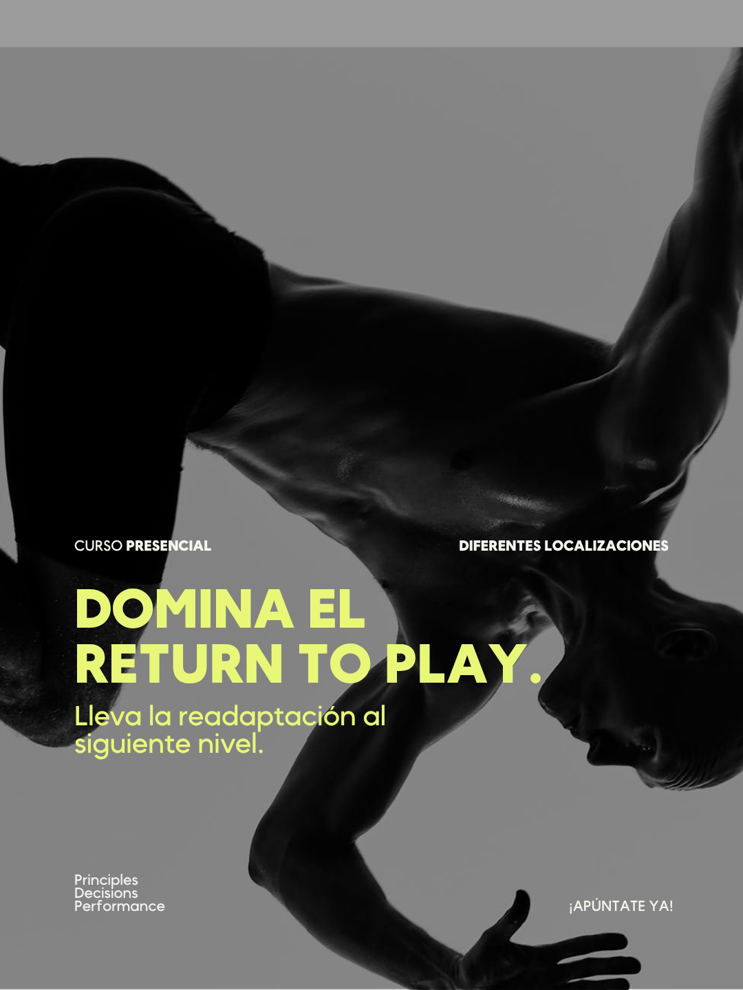 CURSO PRESENCIAL RETURN TO PLAY