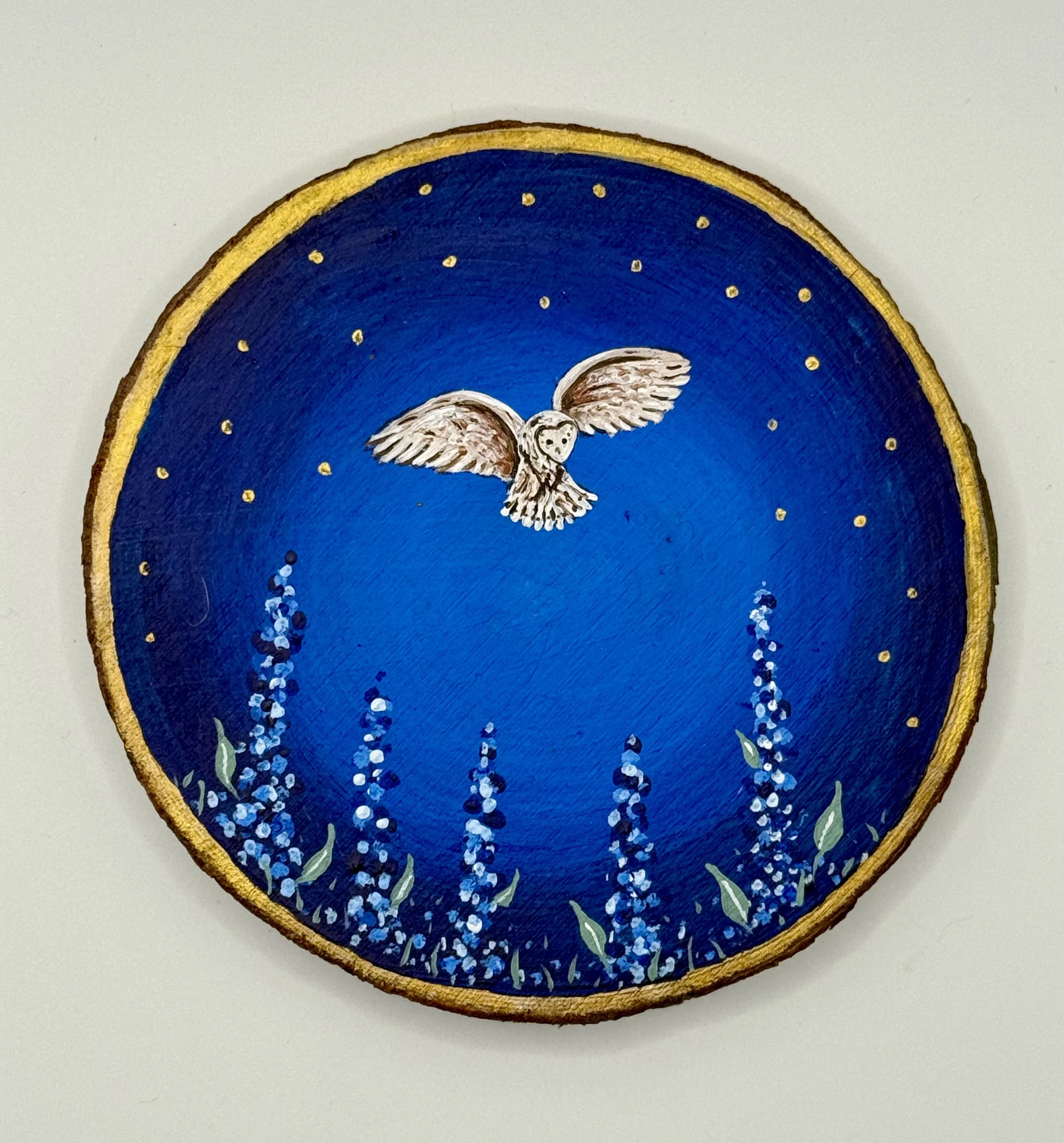 Owl and Blue Lupines_Moser-Hardy.jpeg