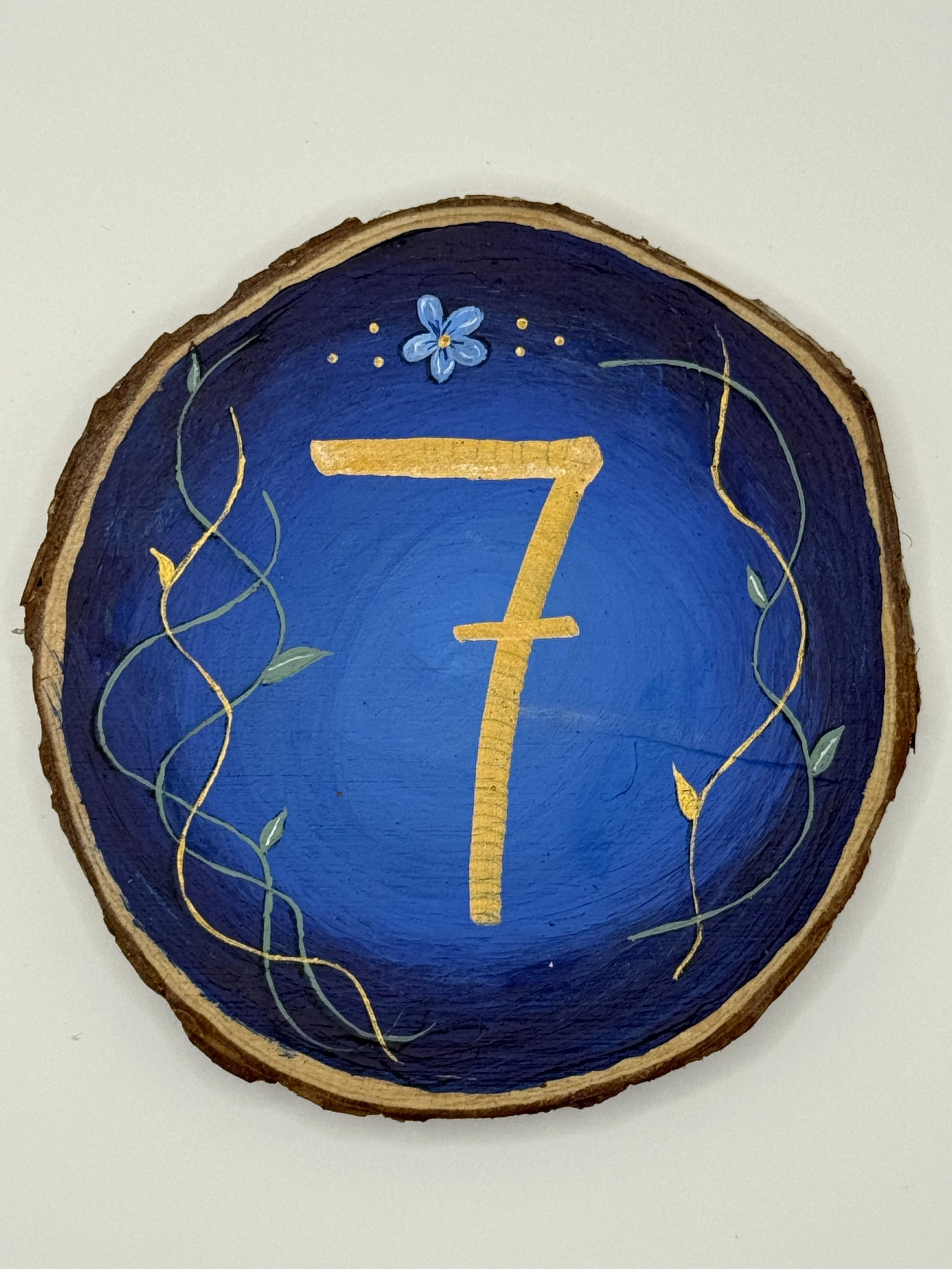 Wedding Table Number Set
Acrylic on Wood
4 inches
Commissions: 
Set of 5: $100
Set of 10: $200
Set of 15: $300
Set of 20: $375
Set of 25: $475
Set of 30: $575