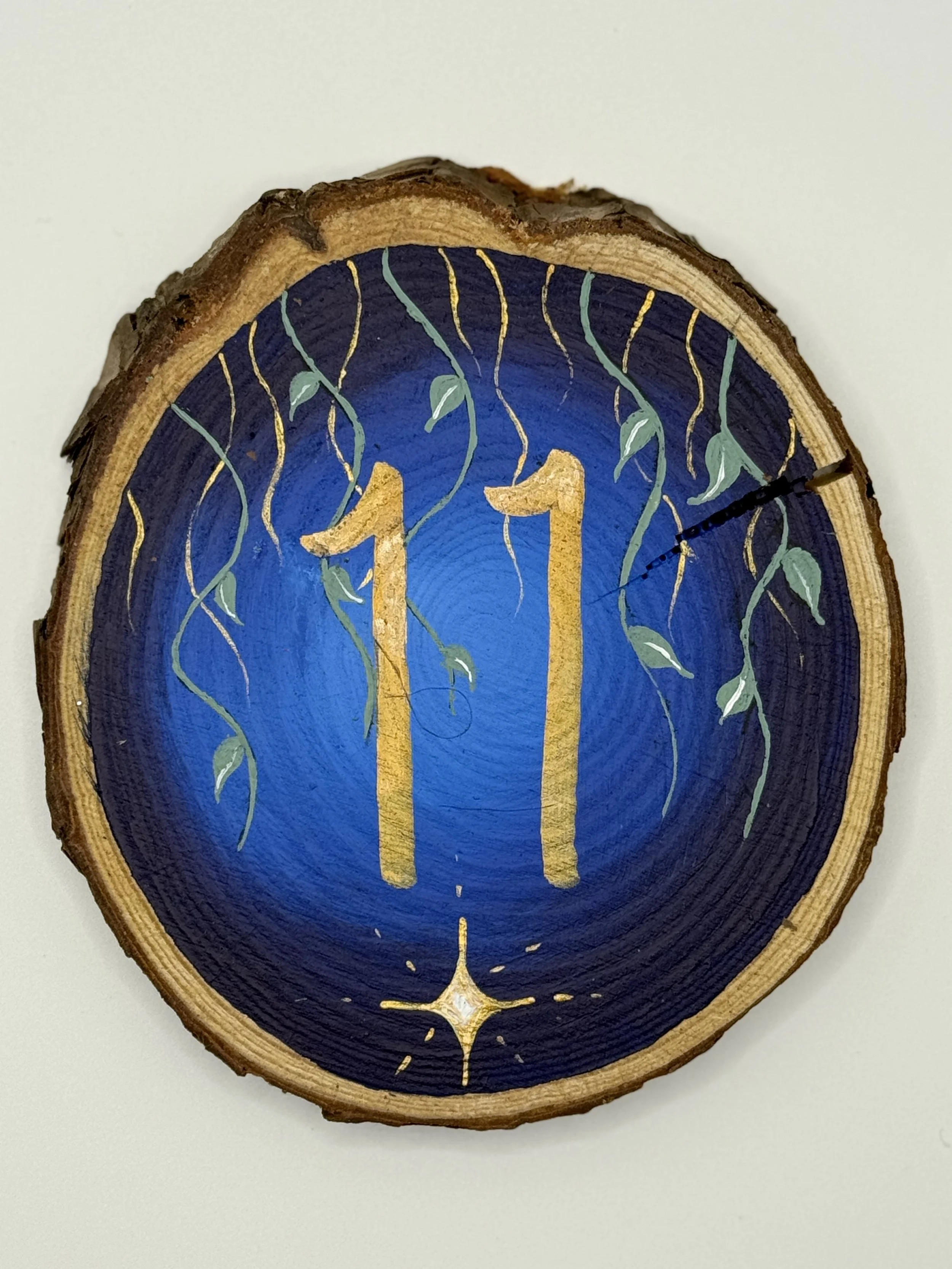 Wedding Table Number Set
Acrylic on Wood
4 inches
Commissions: 
Set of 5: $100
Set of 10: $200
Set of 15: $300
Set of 20: $375
Set of 25: $475
Set of 30: $575