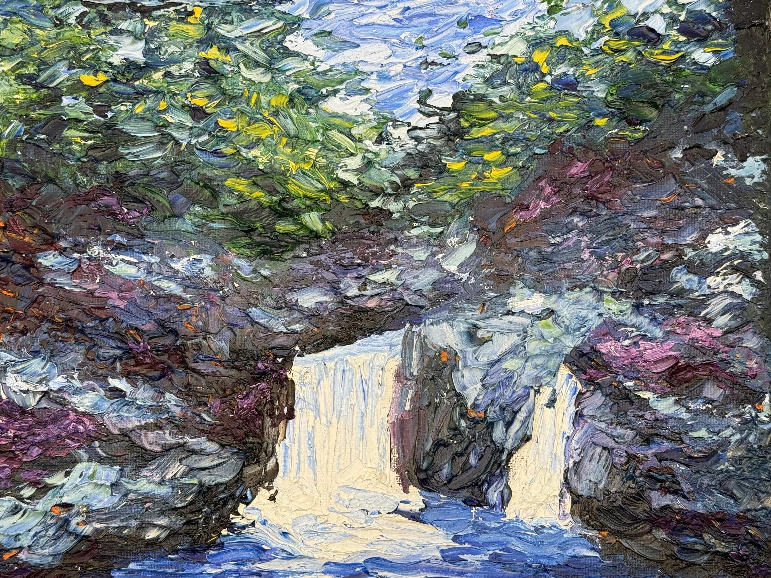 Warren Falls No. 1
Oil on Canvas
Recreations/Commissions: $100-$550