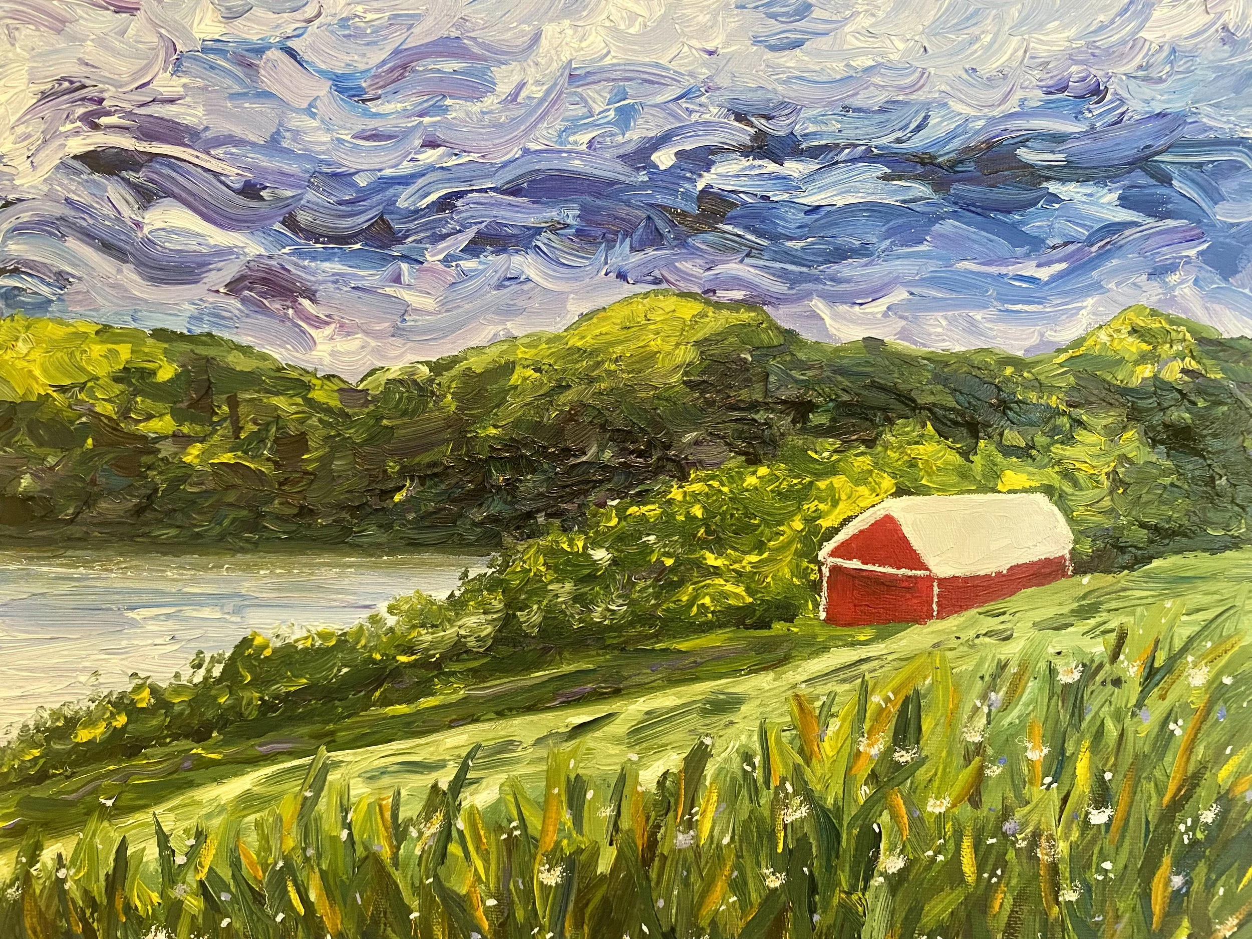 Barn by Keuka Lake
Oil on Canvas
Recreations/Commissions: $100-$550