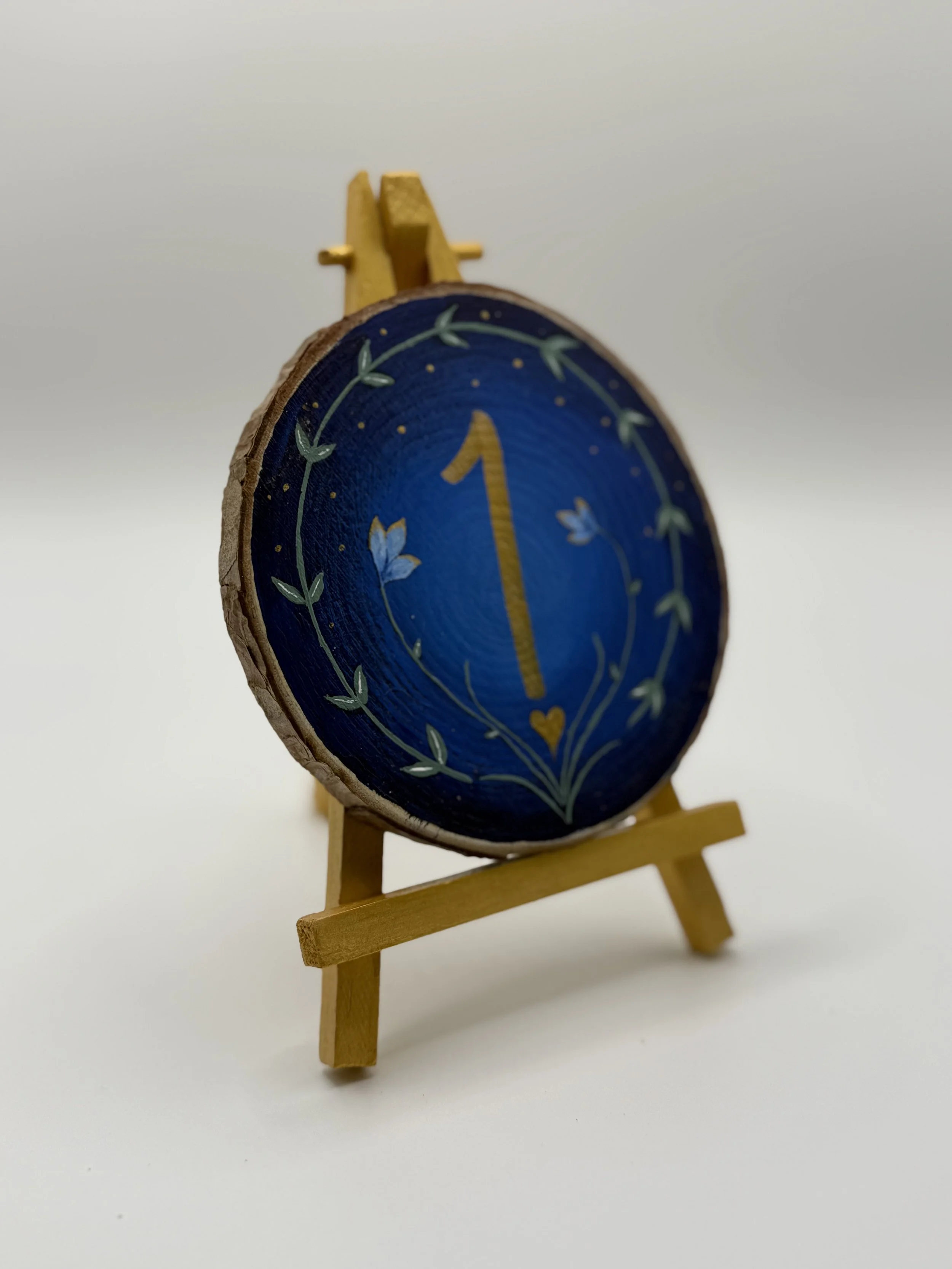 Wedding Table Number Set
Acrylic on Wood
4 inches
Commissions: 
Set of 5: $100
Set of 10: $200
Set of 15: $300
Set of 20: $375
Set of 25: $475
Set of 30: $575