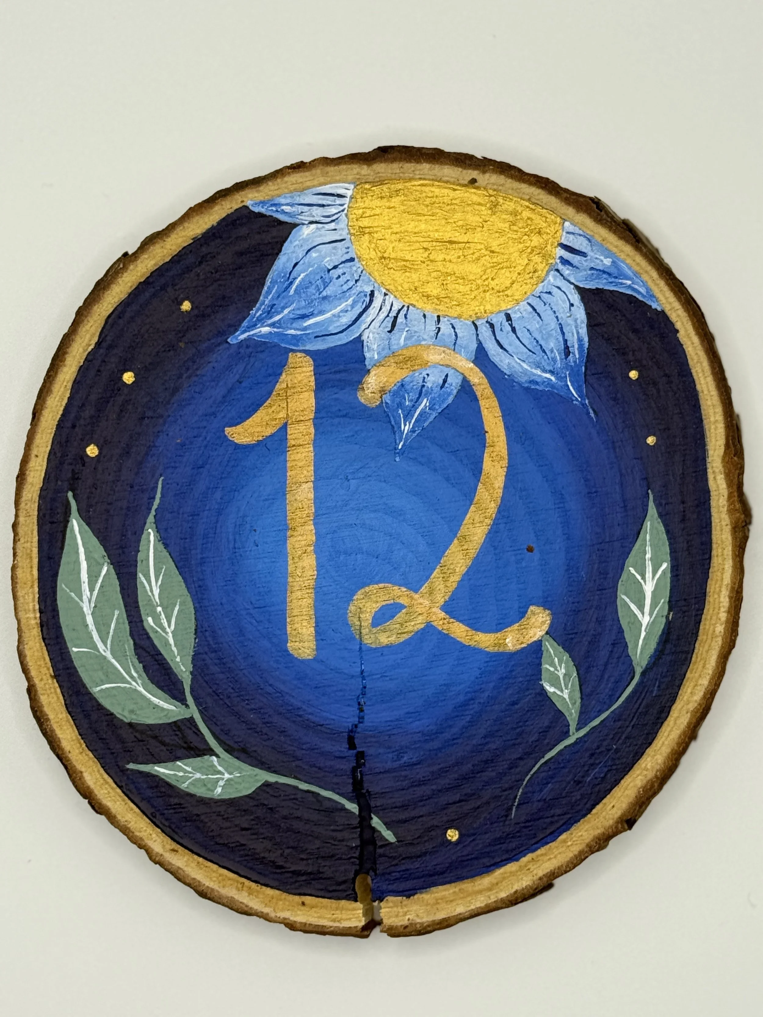 Wedding Table Number Set
Acrylic on Wood
4 inches
Commissions: 
Set of 5: $100
Set of 10: $200
Set of 15: $300
Set of 20: $375
Set of 25: $475
Set of 30: $575