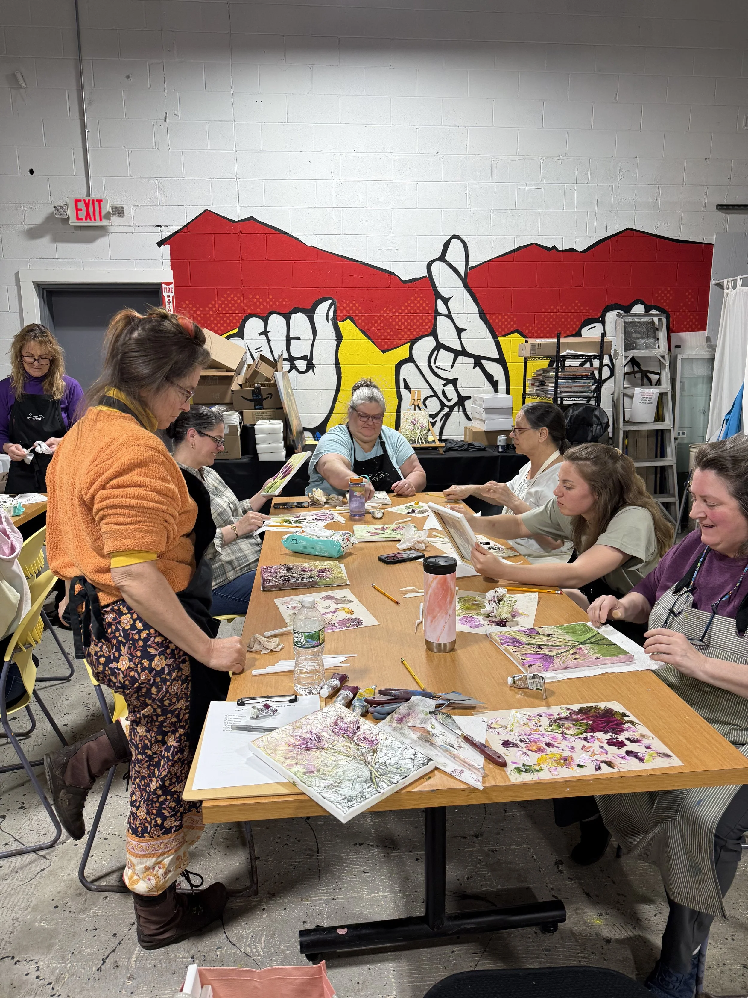 Paint and Sip Art Class Milton VT