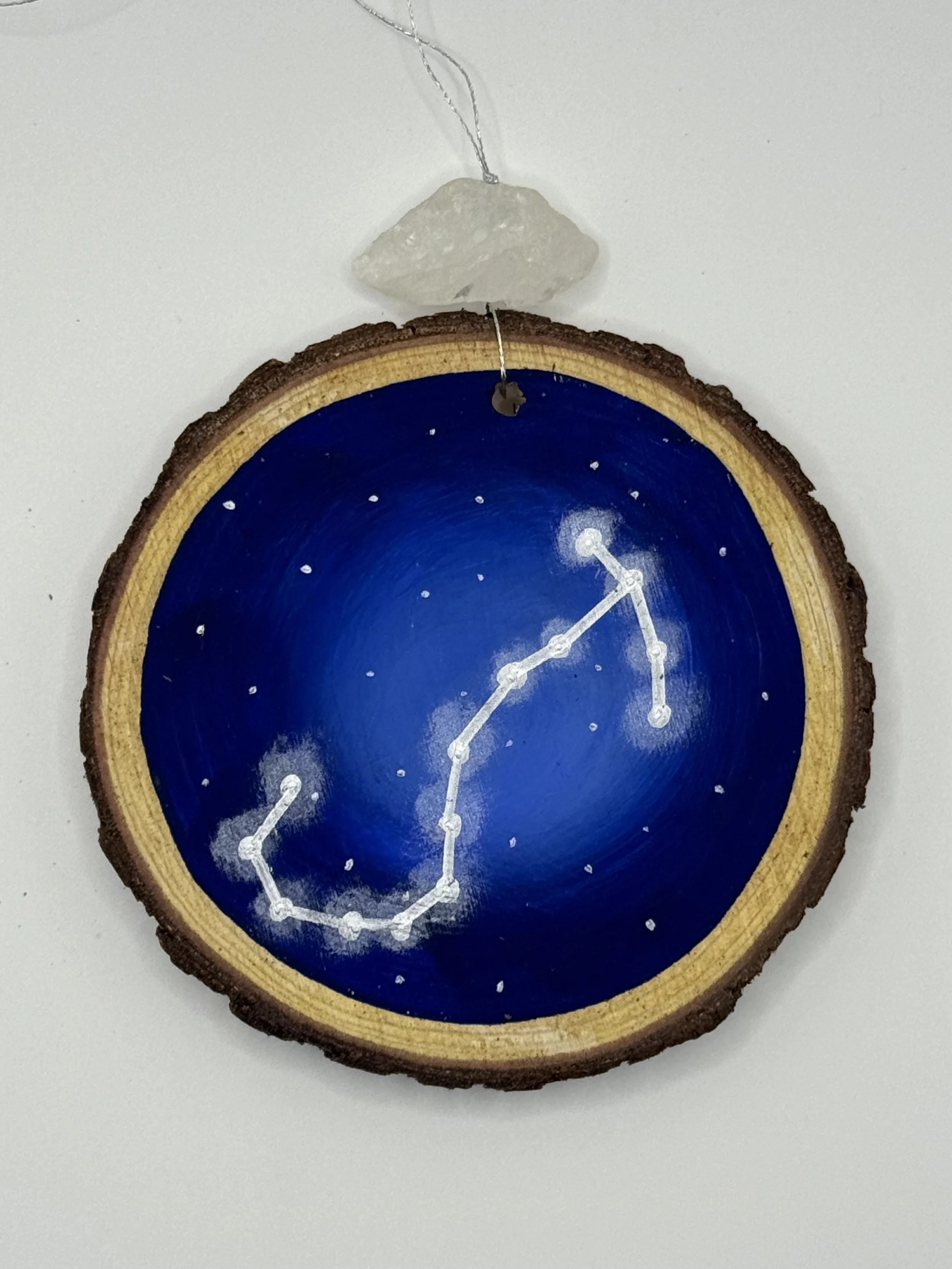 SCORPIO CONSTELLATION / Acrylic Wood Ornament / 3x3" / Commissions+Recreations: $15